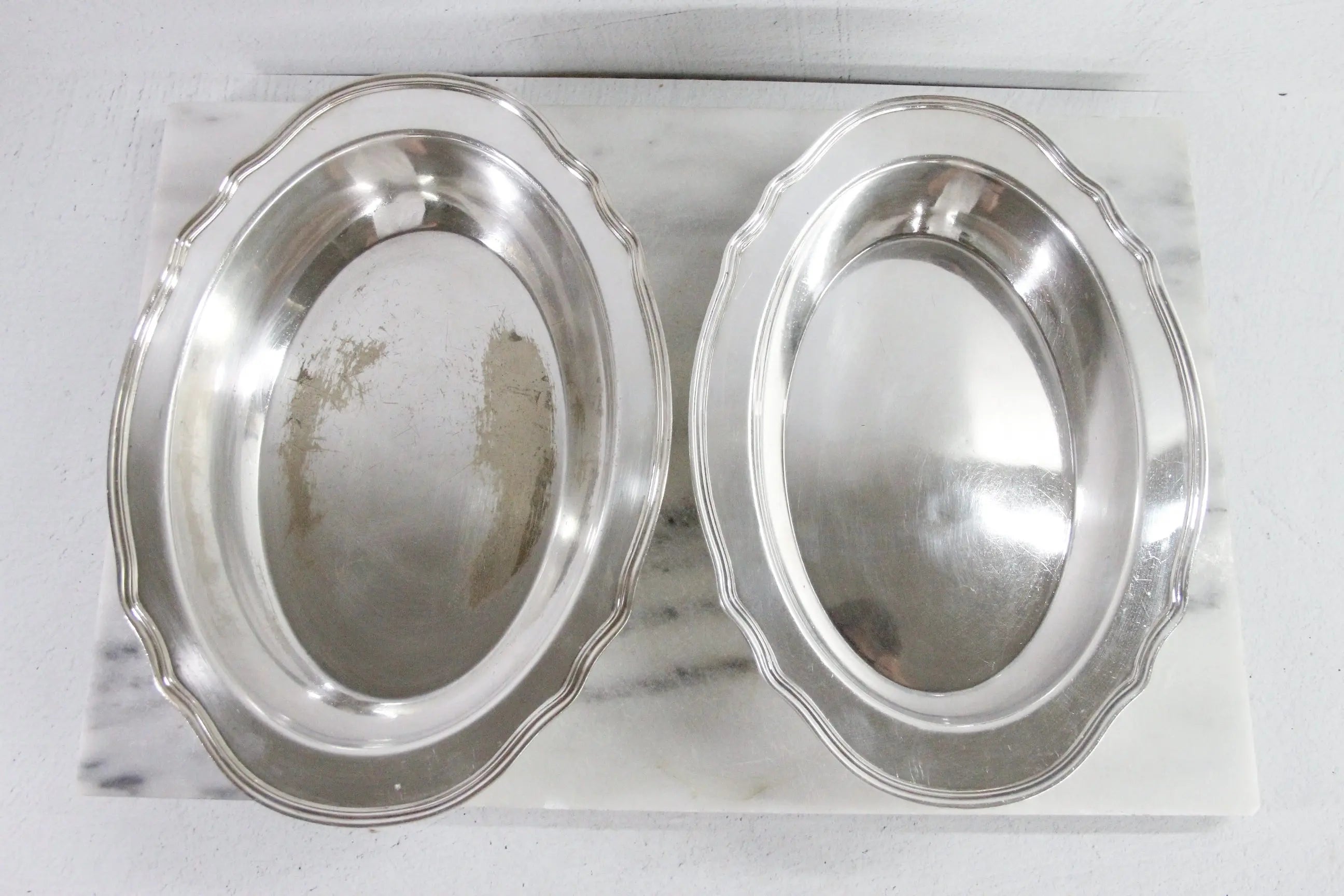 Antique Hotel Silver Soldered Covered Dish Gorham | Folding Handle