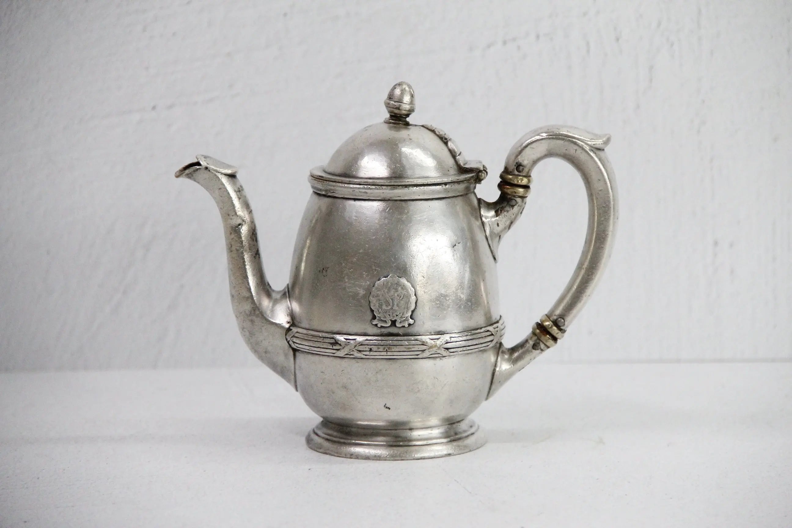 Antique Hotel Silver Teapot-1920s Savoy Plaza Serveware  Debra Hall Lifestyle