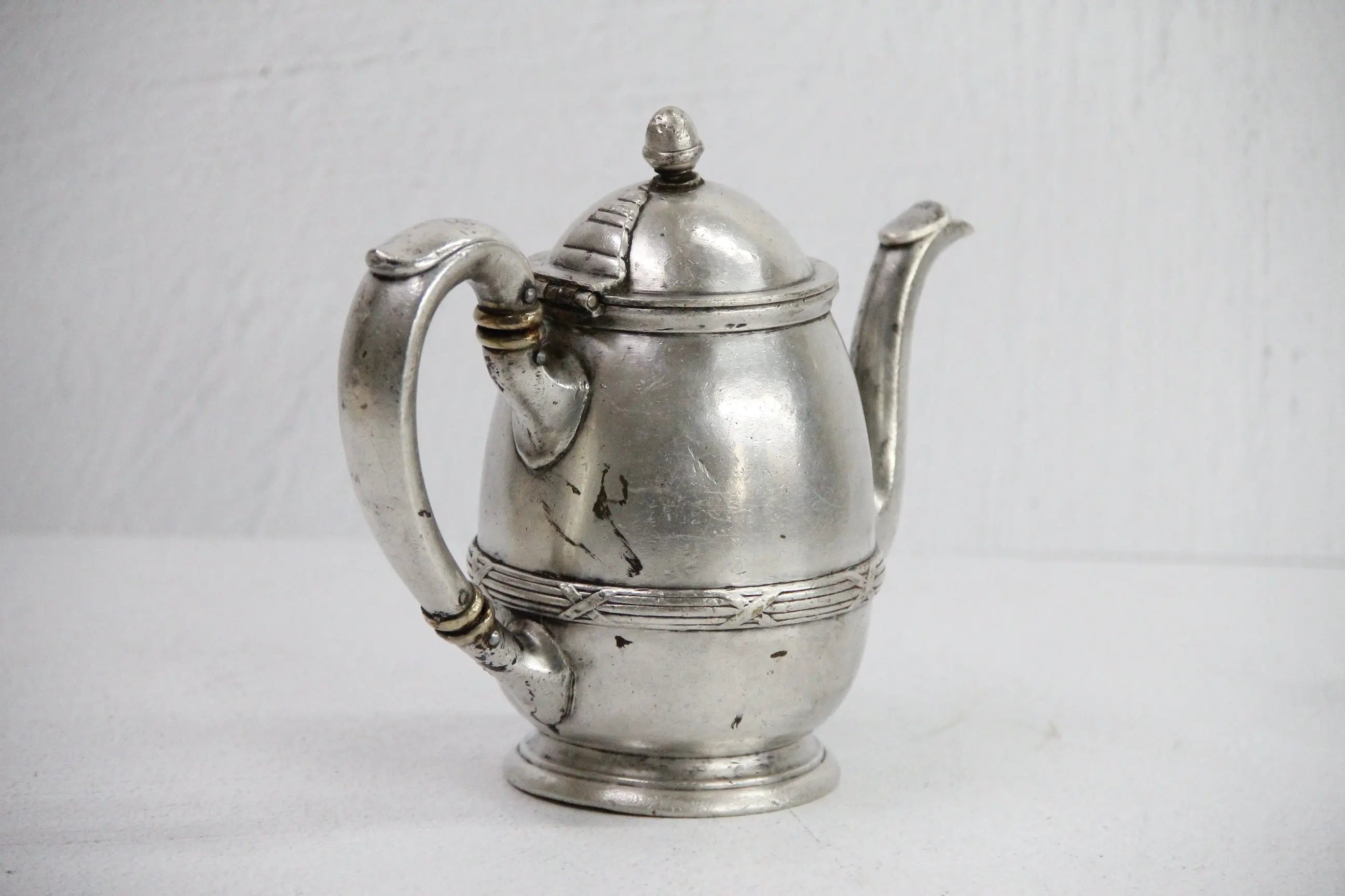 Antique Hotel Silver Teapot-1920s Savoy Plaza Serveware  Debra Hall Lifestyle