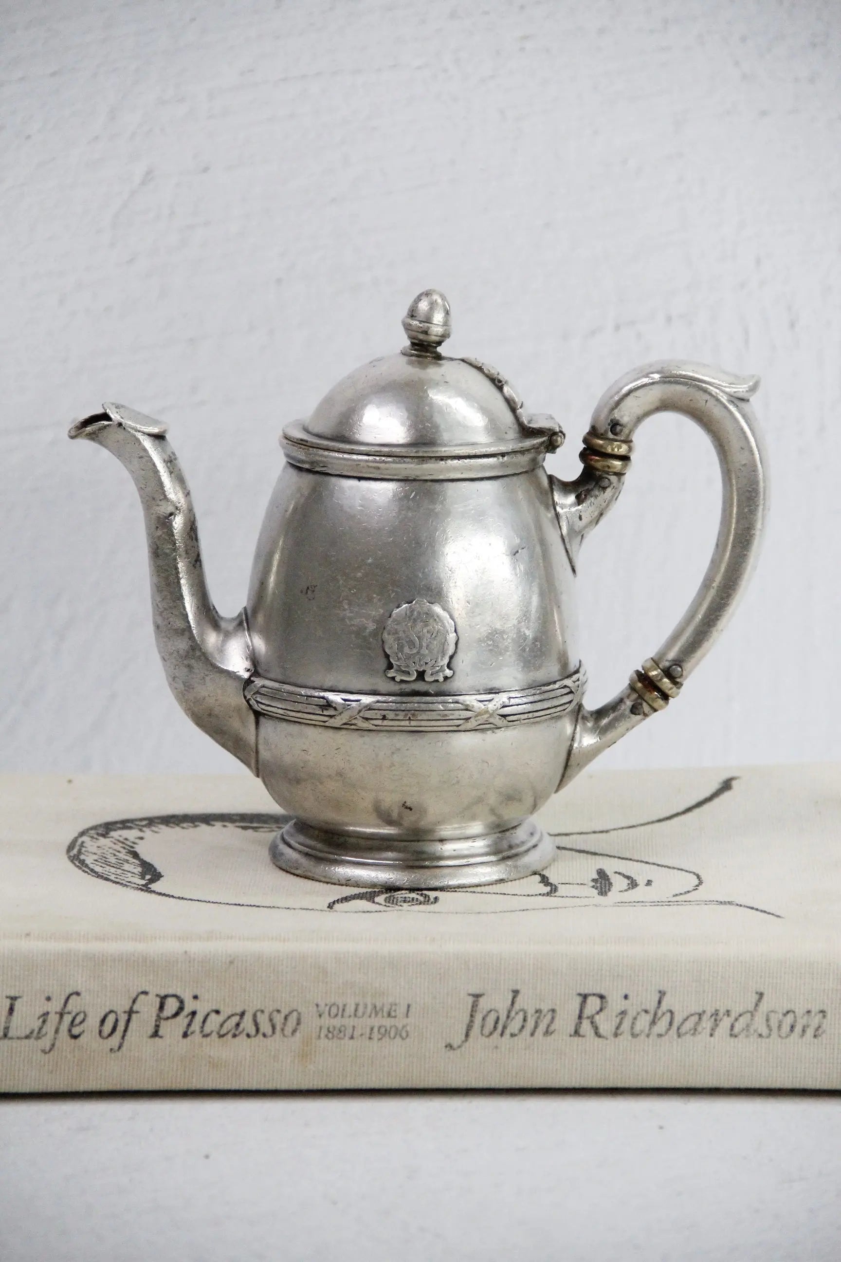 Antique Hotel Silver Teapot-1920s Savoy Plaza Serveware  Debra Hall Lifestyle