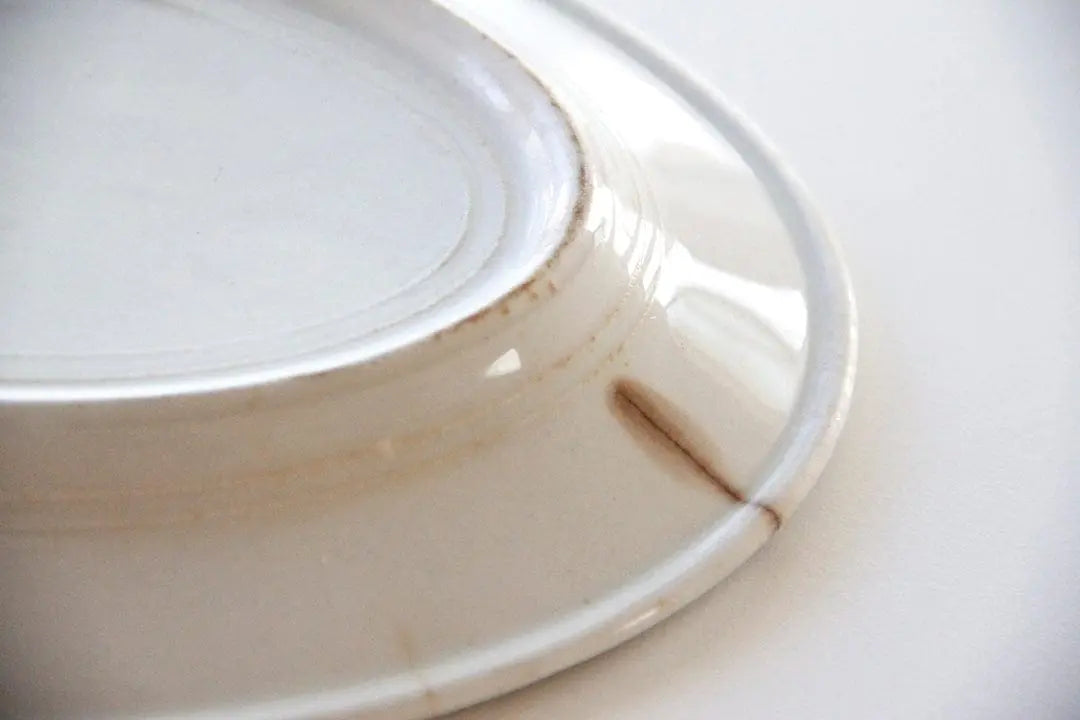 Antique Ironstone Oval Plate  | Dinnerware  Debra Hall Lifestyle