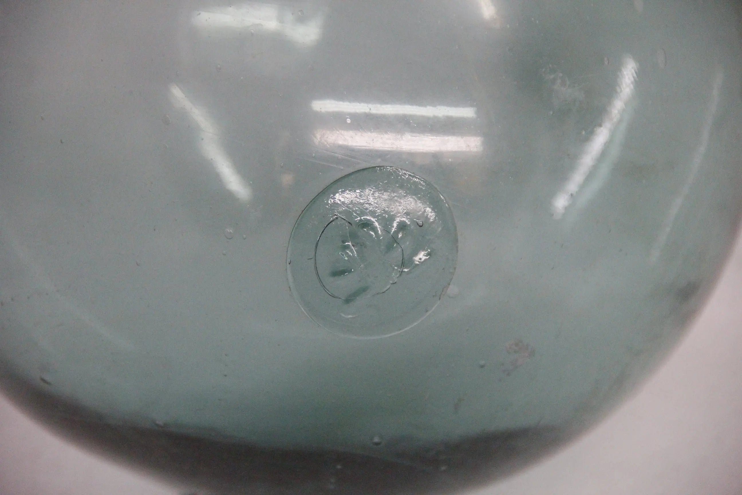 Antique Large Glass Fishing Float Japanese Hand Blown Buoy  Debra Hall Lifestyle