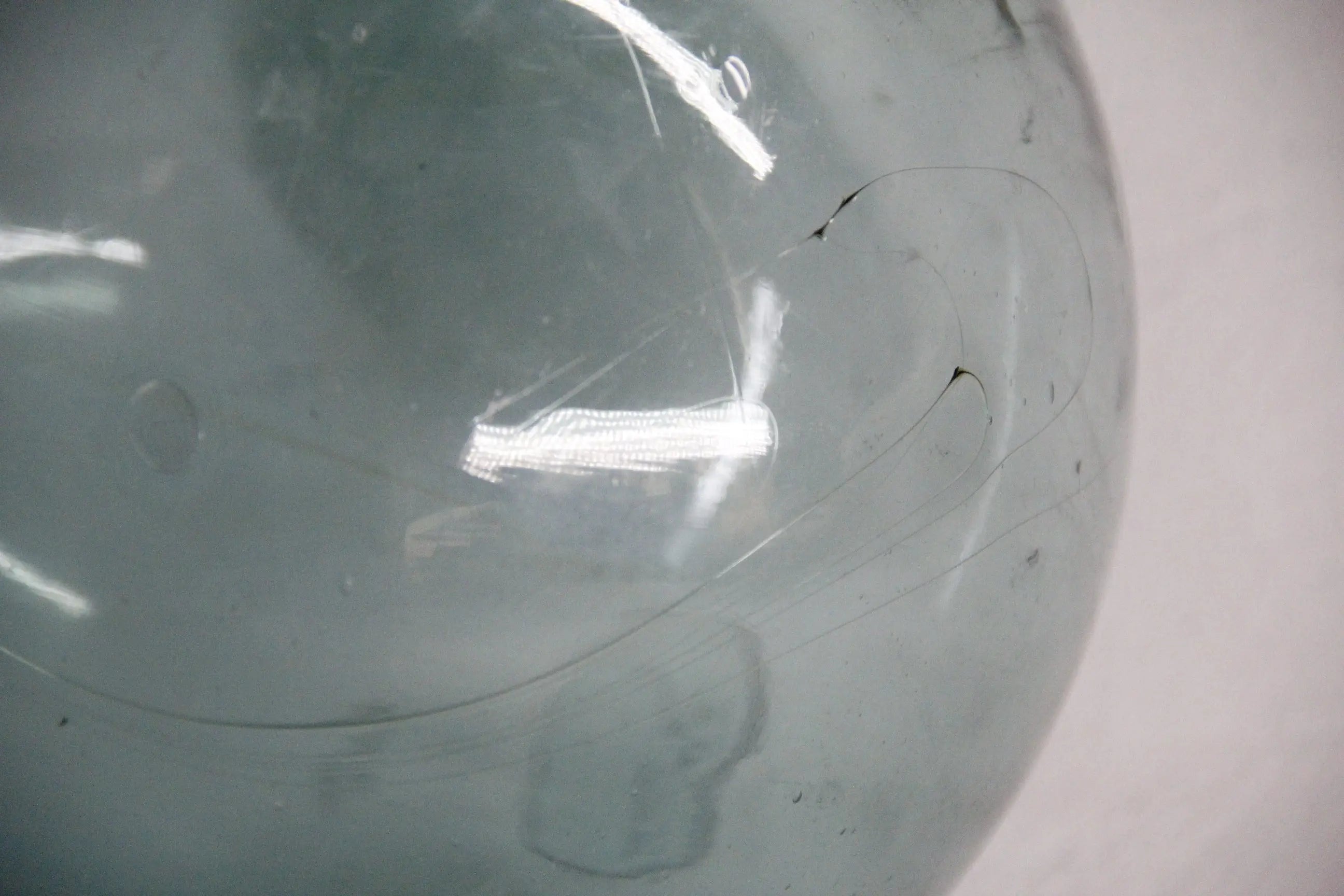 Antique Large Glass Fishing Float Japanese Hand Blown Buoy  Debra Hall Lifestyle