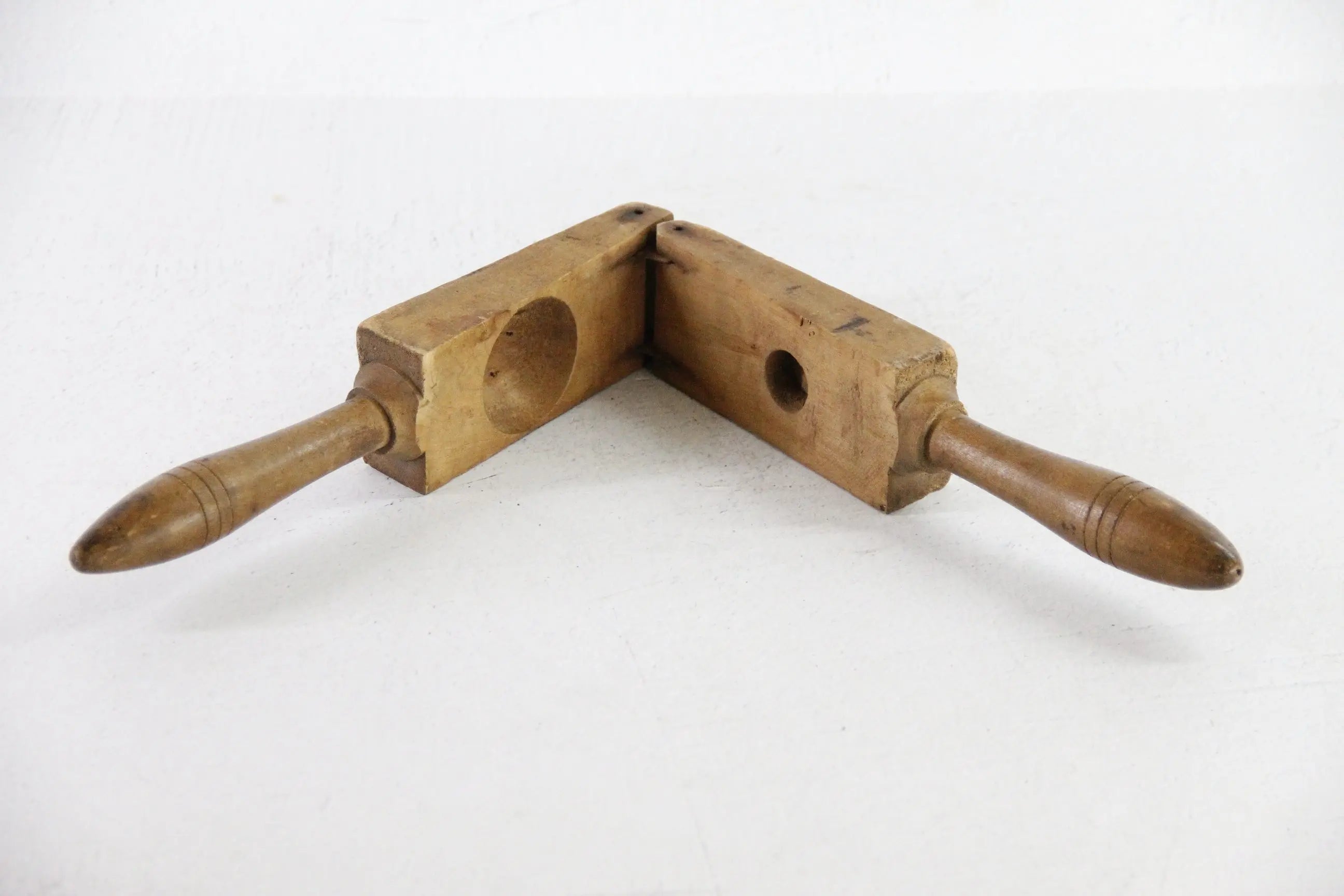 Antique Lemon Press | Primitive Wooden Kitchenware  Debra Hall Lifestyle