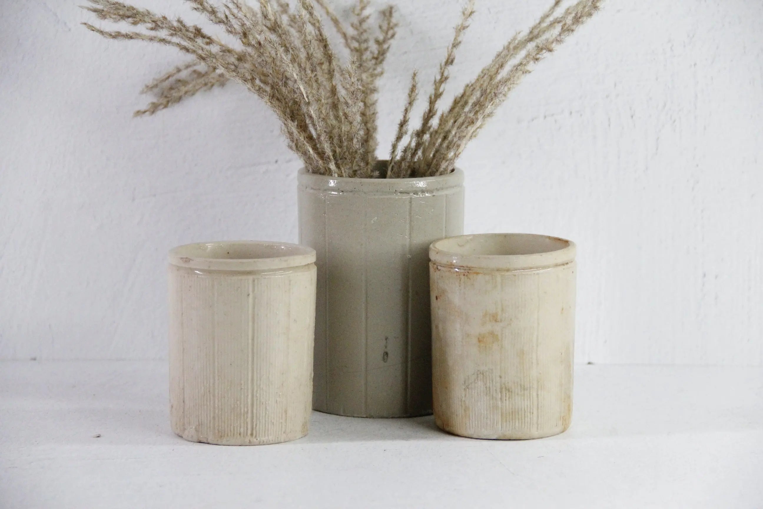 Antique Marmalade Jar | English Stoneware Pot  Debra Hall Lifestyle