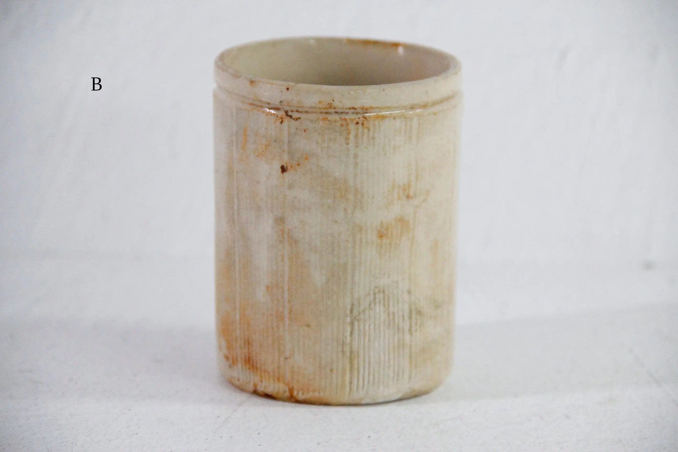 Antique Marmalade Jar | English Stoneware Pot  Debra Hall Lifestyle