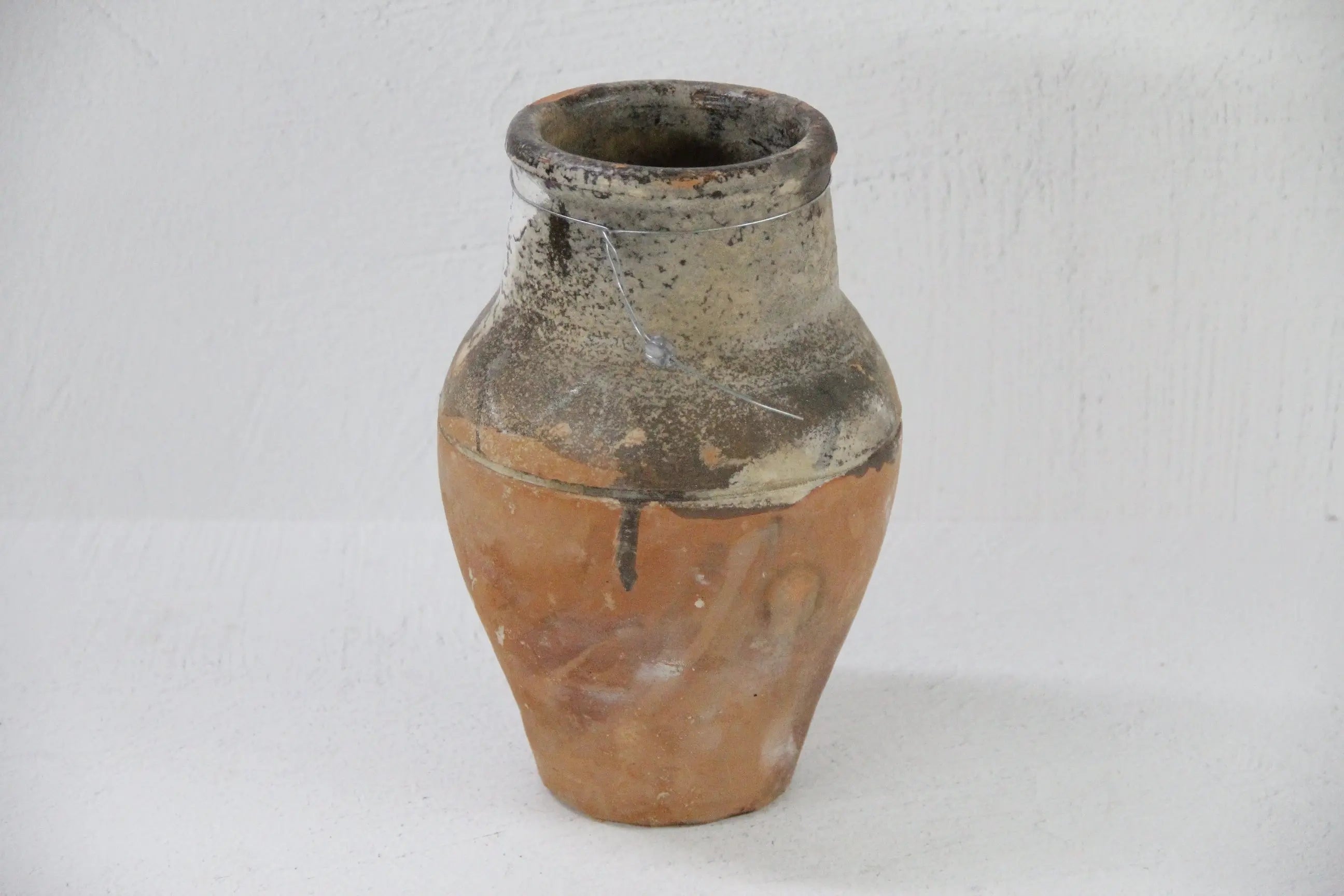 Antique Olive Jar | Found Oil Vessel - European Storage  Debra Hall Lifestyle