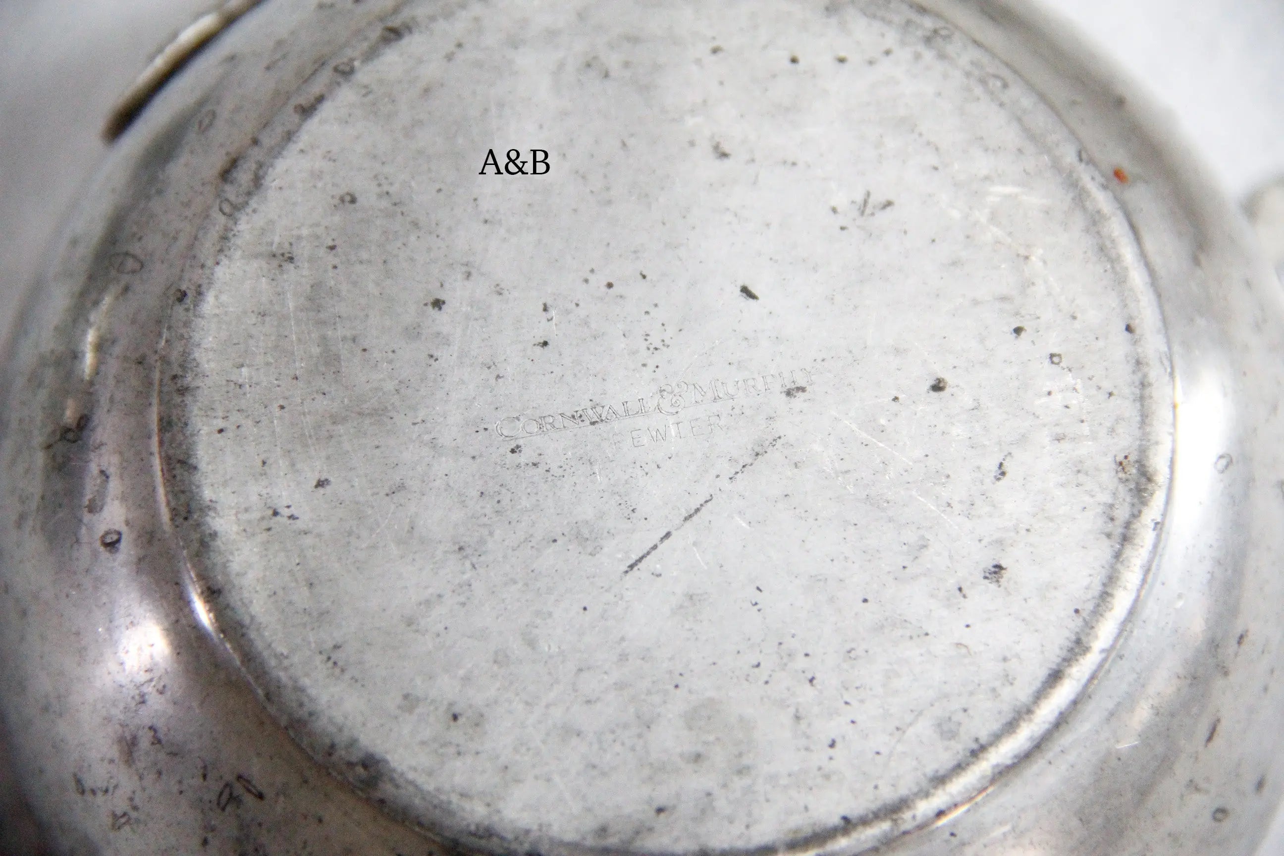 Antique Pewter Porringer | Cornwall & Murphy Bowl Tastevin  Debra Hall Lifestyle
