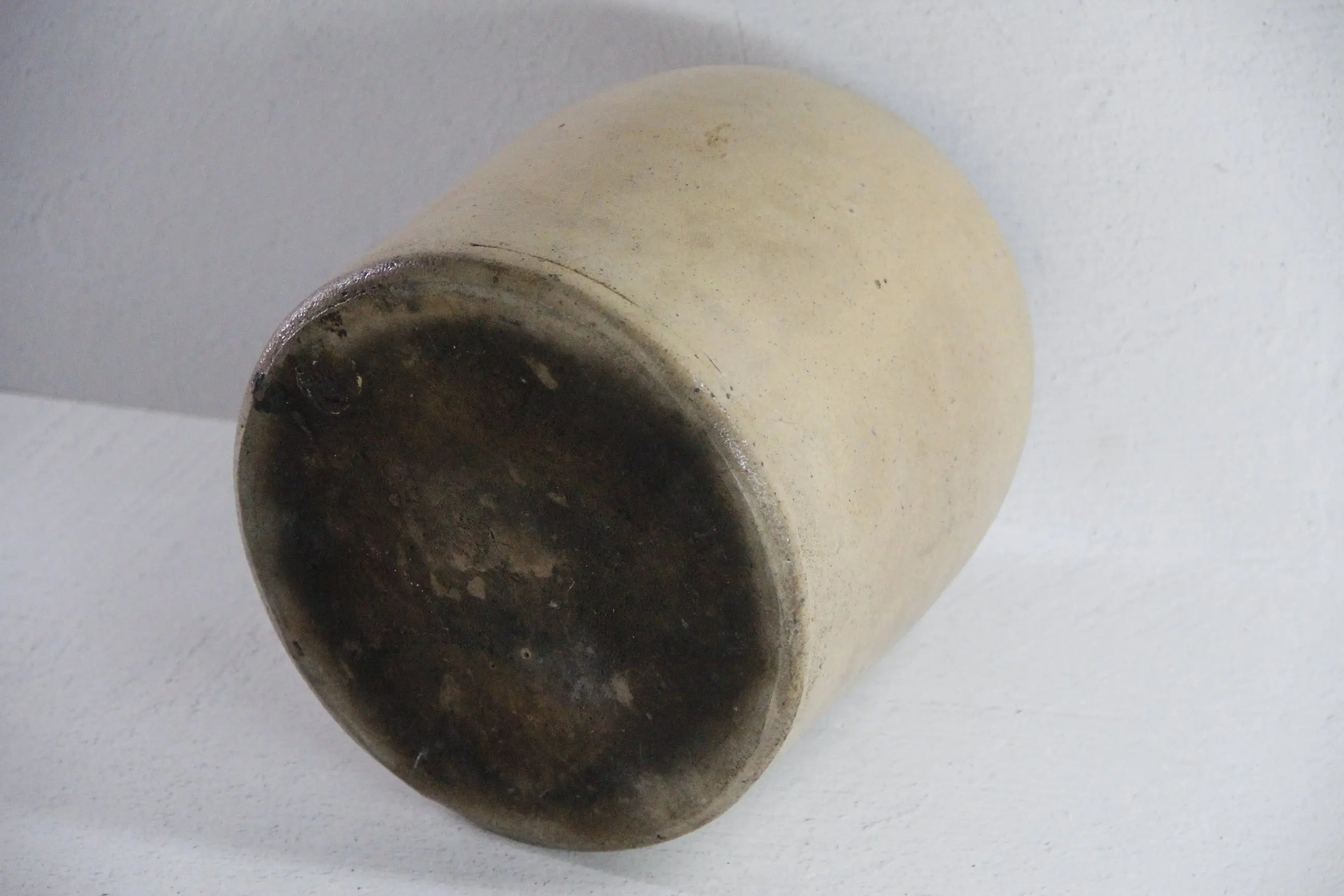 Antique Salt Glaze Stoneware Crock | Utensil Canning Jar  Debra Hall Lifestyle