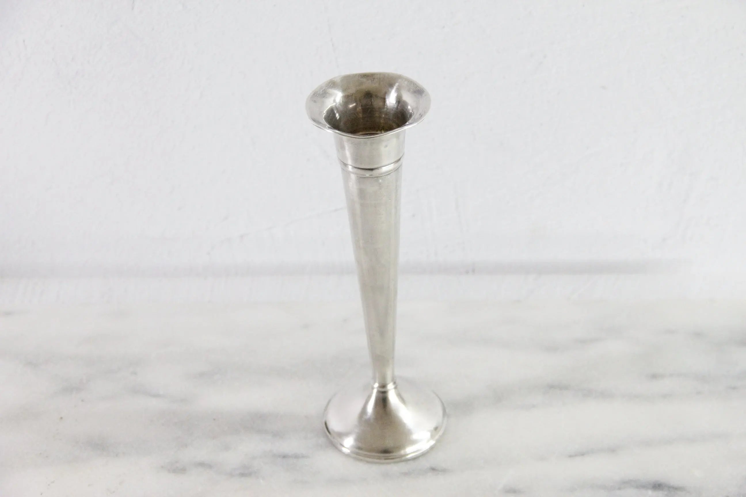 Vintage Sterling Silver Vase Preisner 8" Trumpet Bud Vase 4.4 oz
