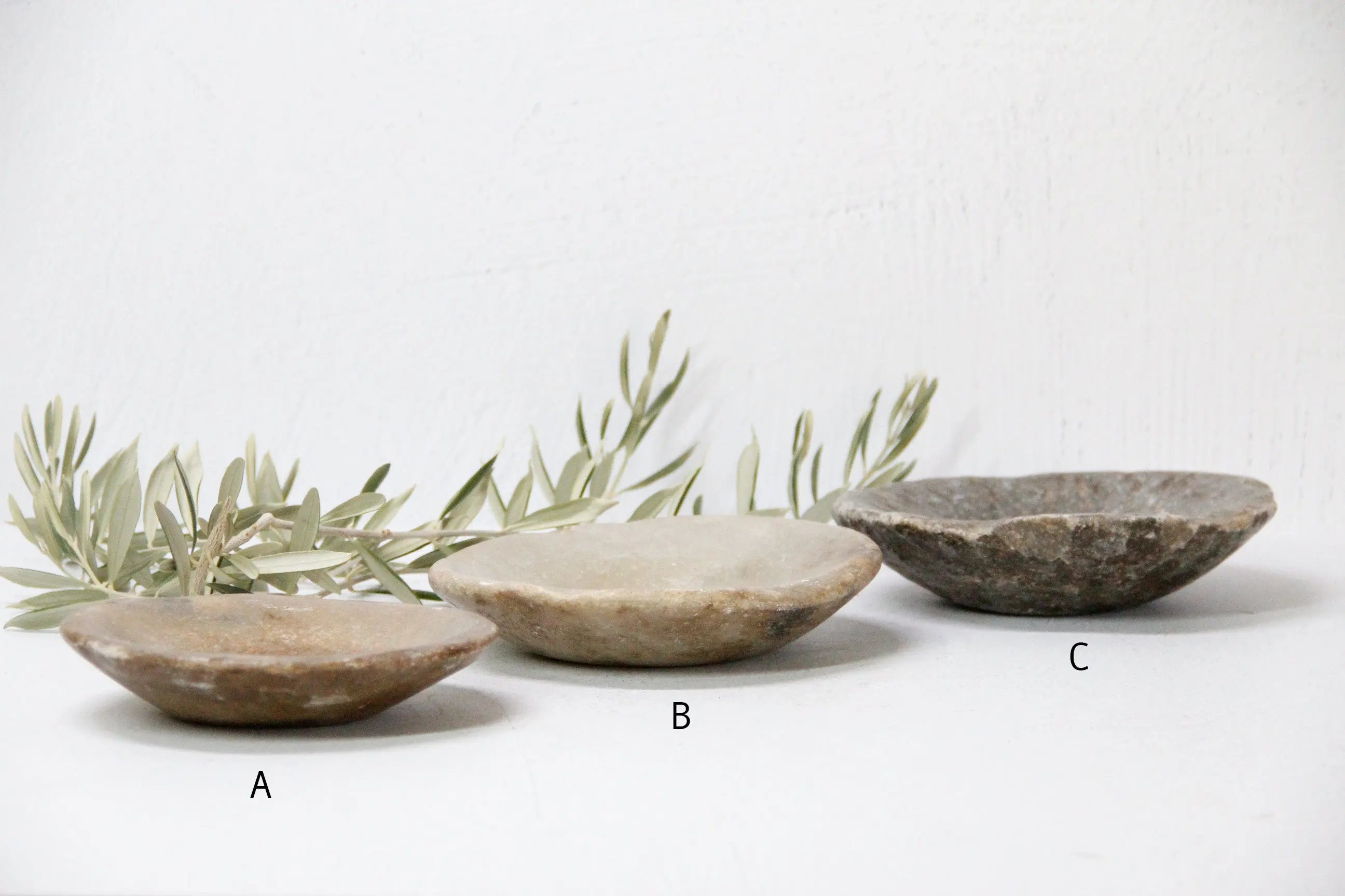 Antique Stone Bowl | Honed Limestone Small  Debra Hall Lifestyle