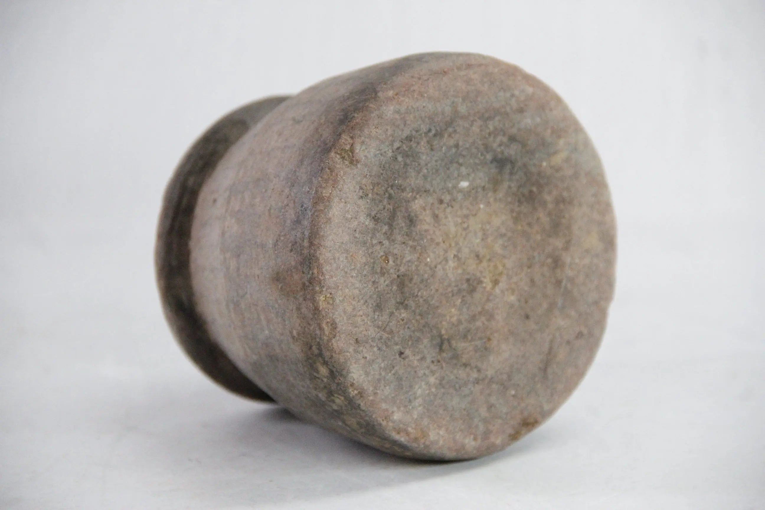 Antique Stone Pot | Small Carved Soapstone Cook Vessel  Debra Hall Lifestyle