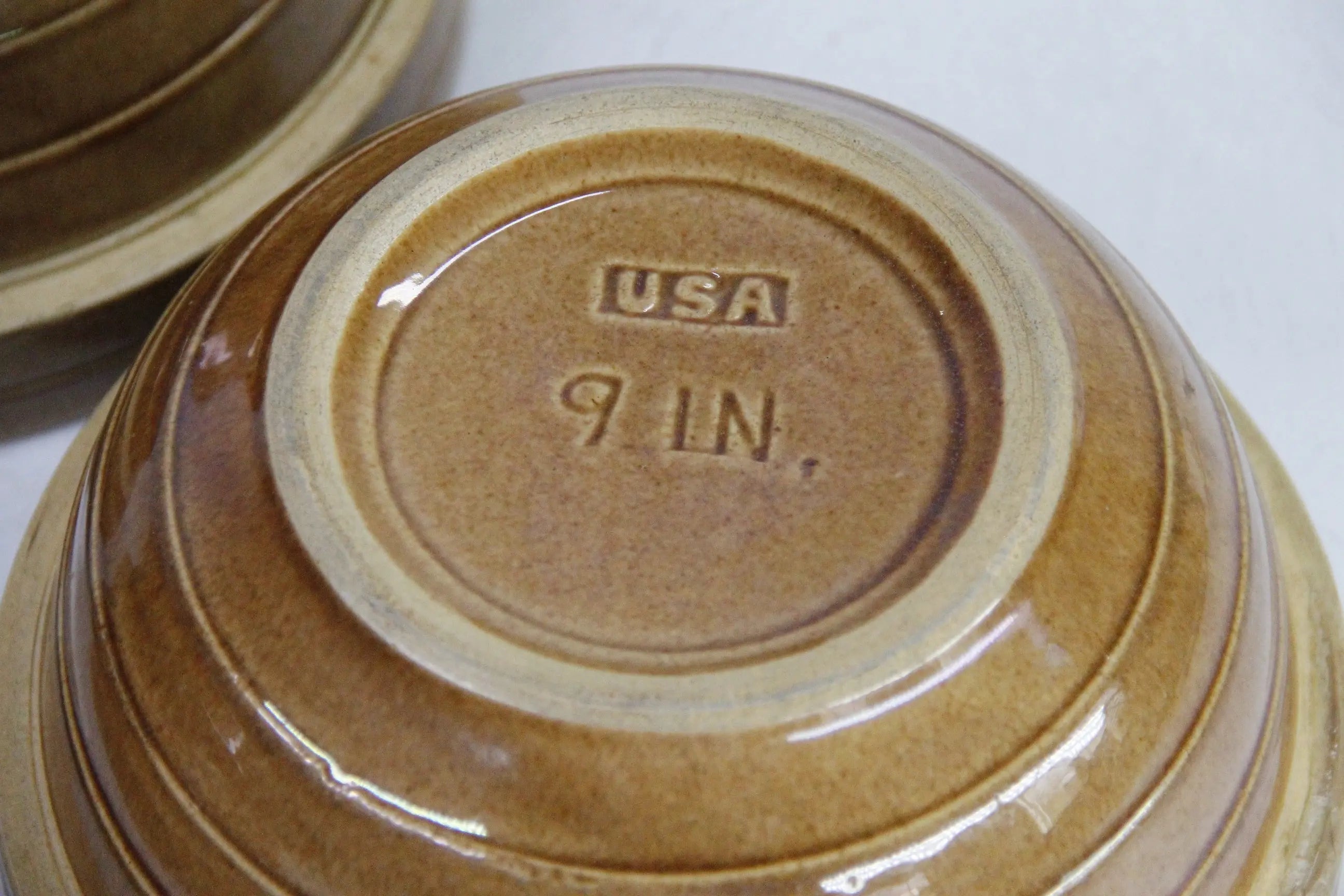 Antique Stoneware Bowl | Crock Mixing/Stacking Bowl  Debra Hall Lifestyle