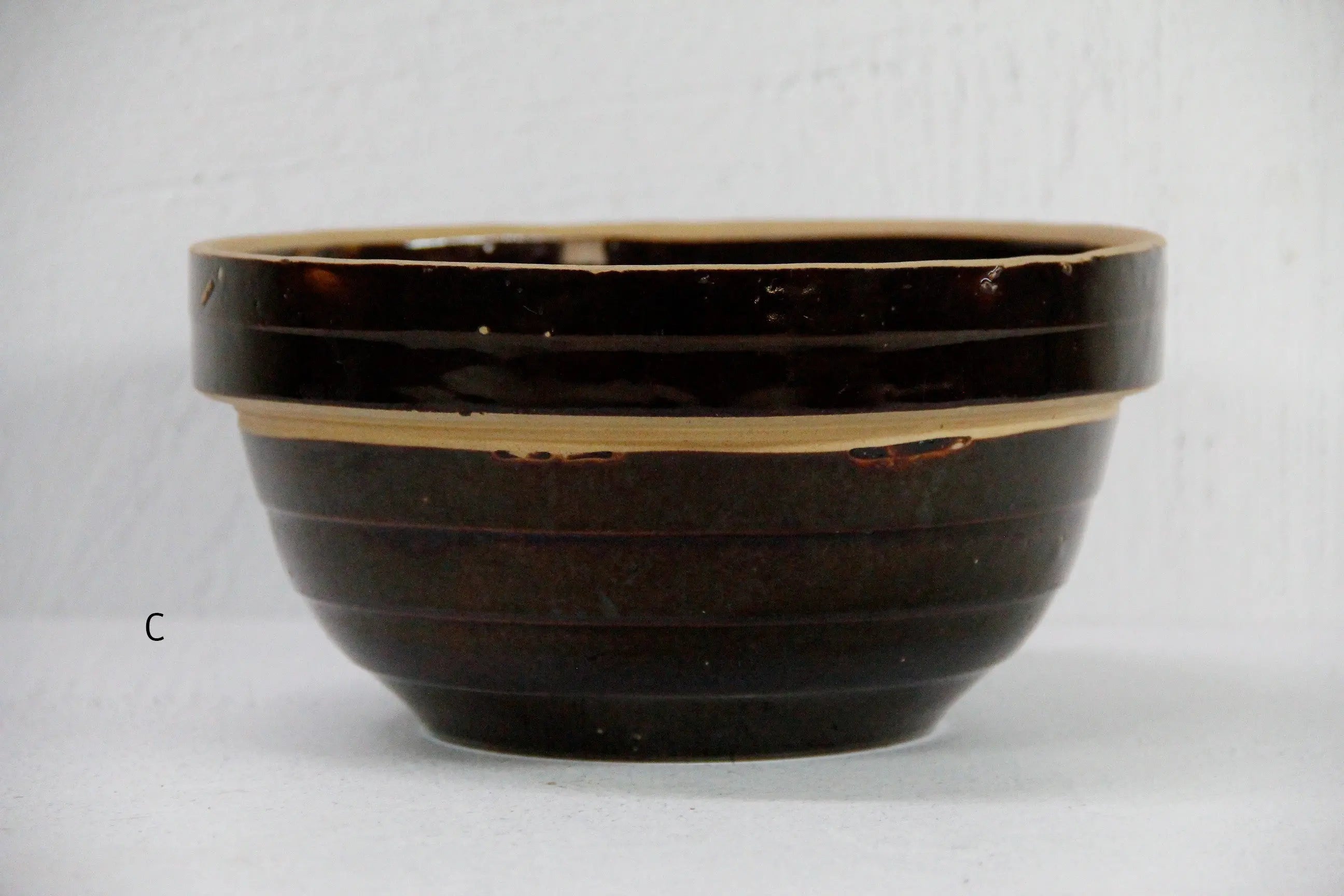 Antique Stoneware Bowl | Mixing Bowl Assorted  Debra Hall Lifestyle