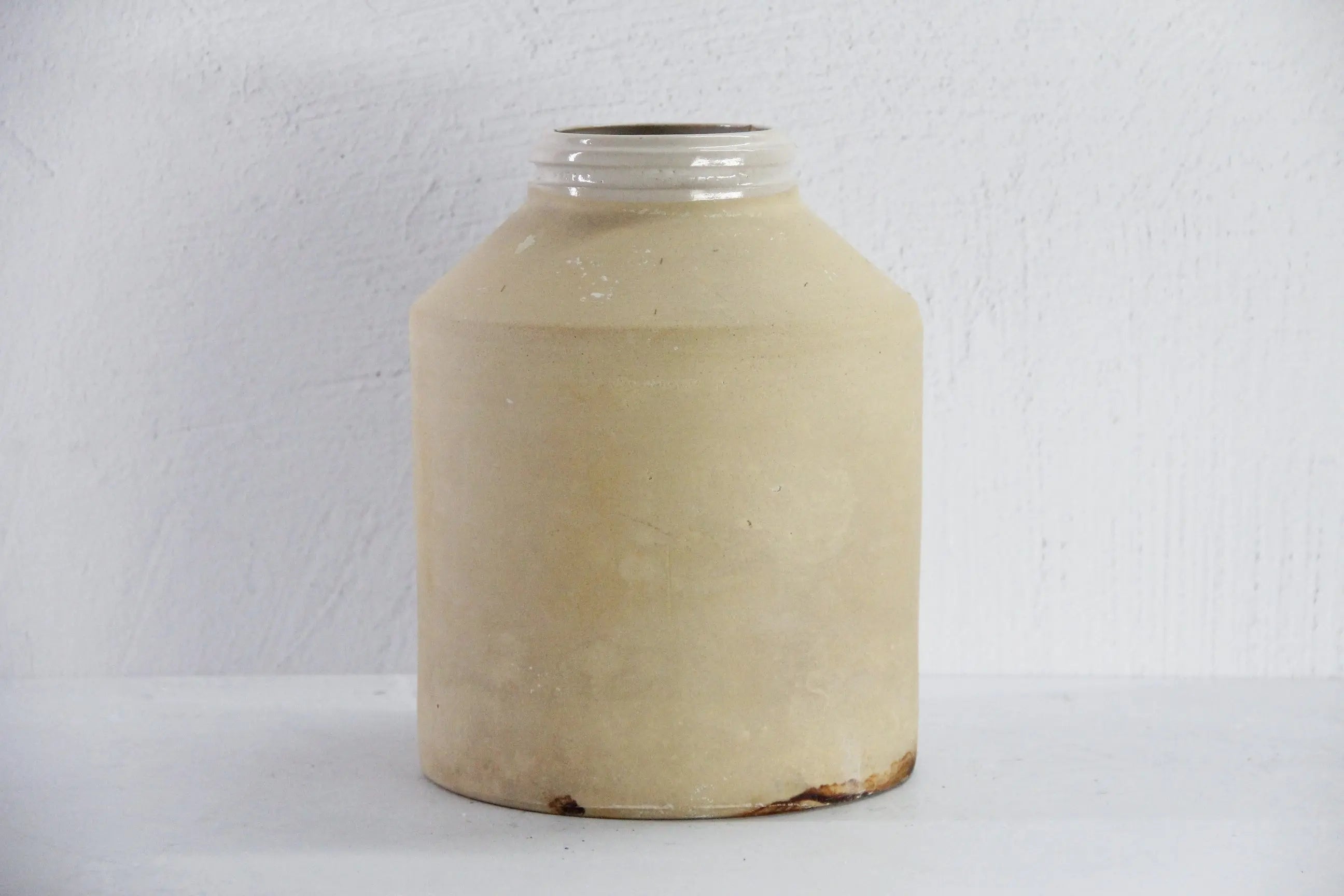 Antique Stoneware Canning Jar Cream Crock | Salt Glaze  Debra Hall Lifestyle