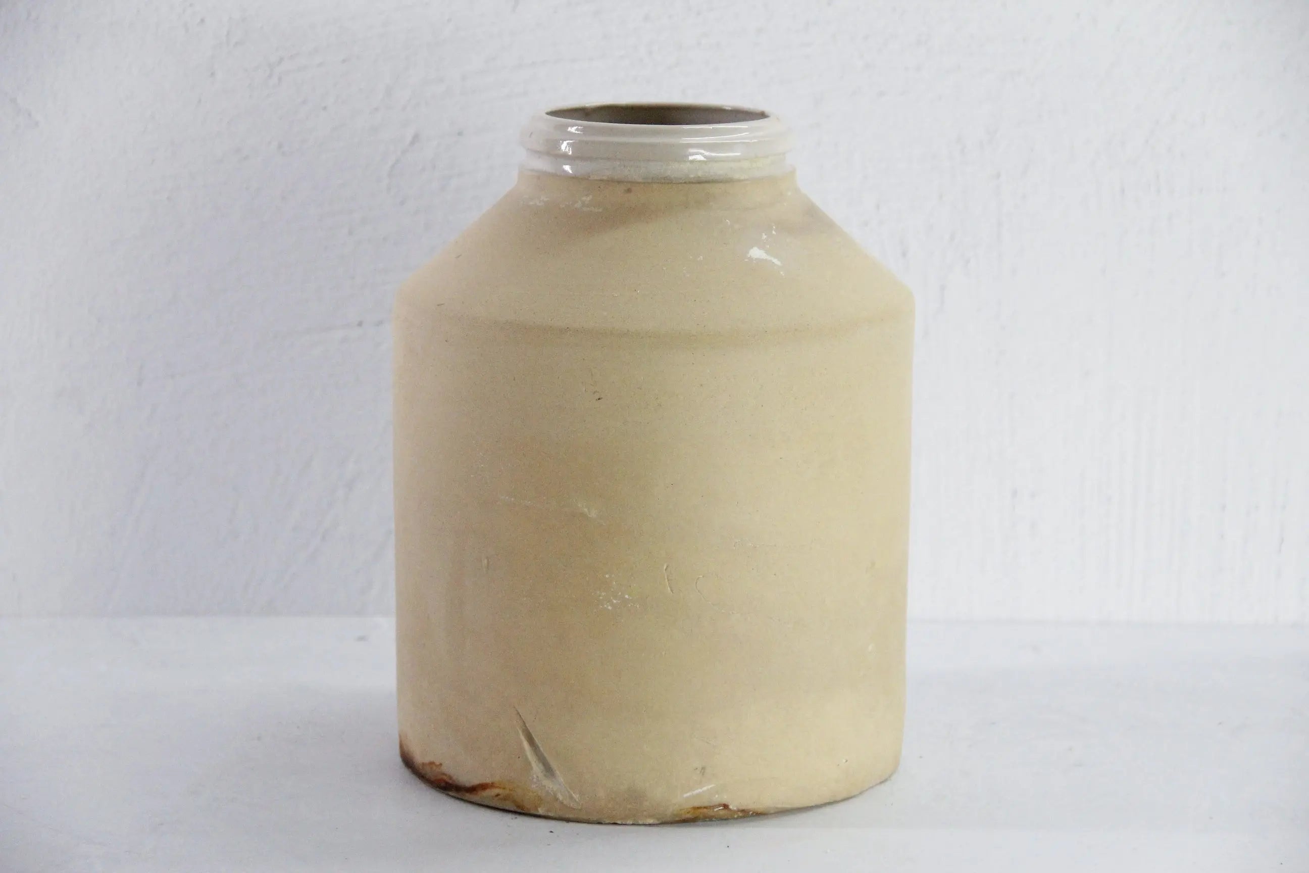 Antique Stoneware Canning Jar Cream Crock | Salt Glaze  Debra Hall Lifestyle