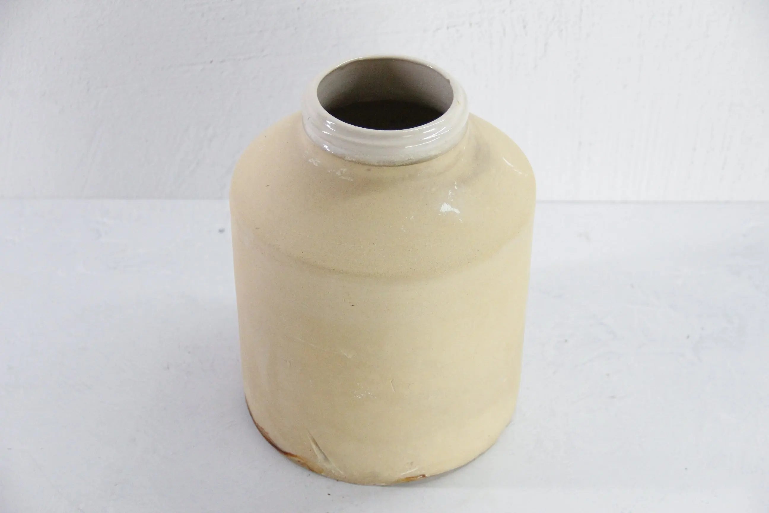 Antique Stoneware Canning Jar Cream Crock | Salt Glaze  Debra Hall Lifestyle