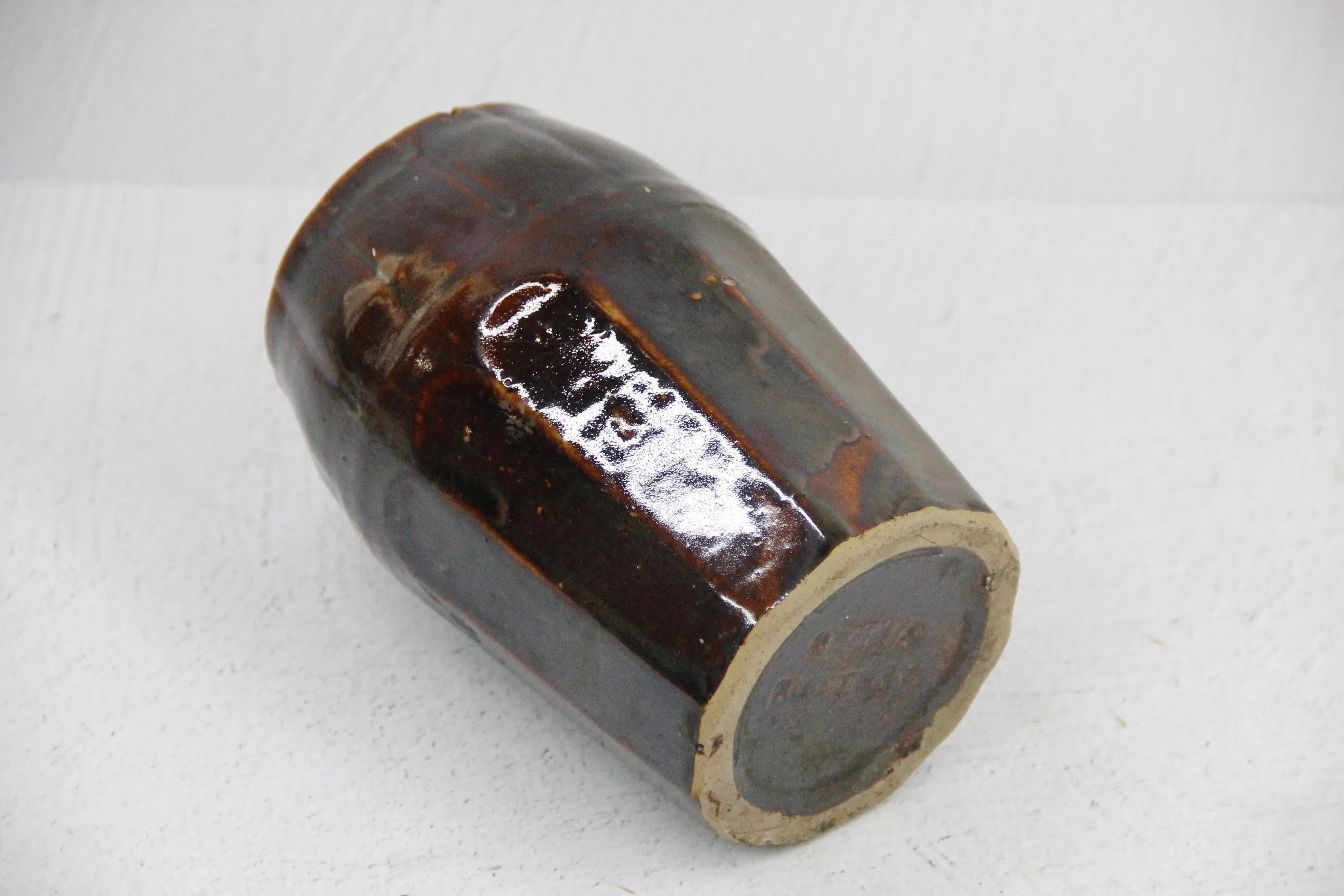 Antique Stoneware Canning Jar | Primitive Faceted-Peoria  Debra Hall Lifestyle