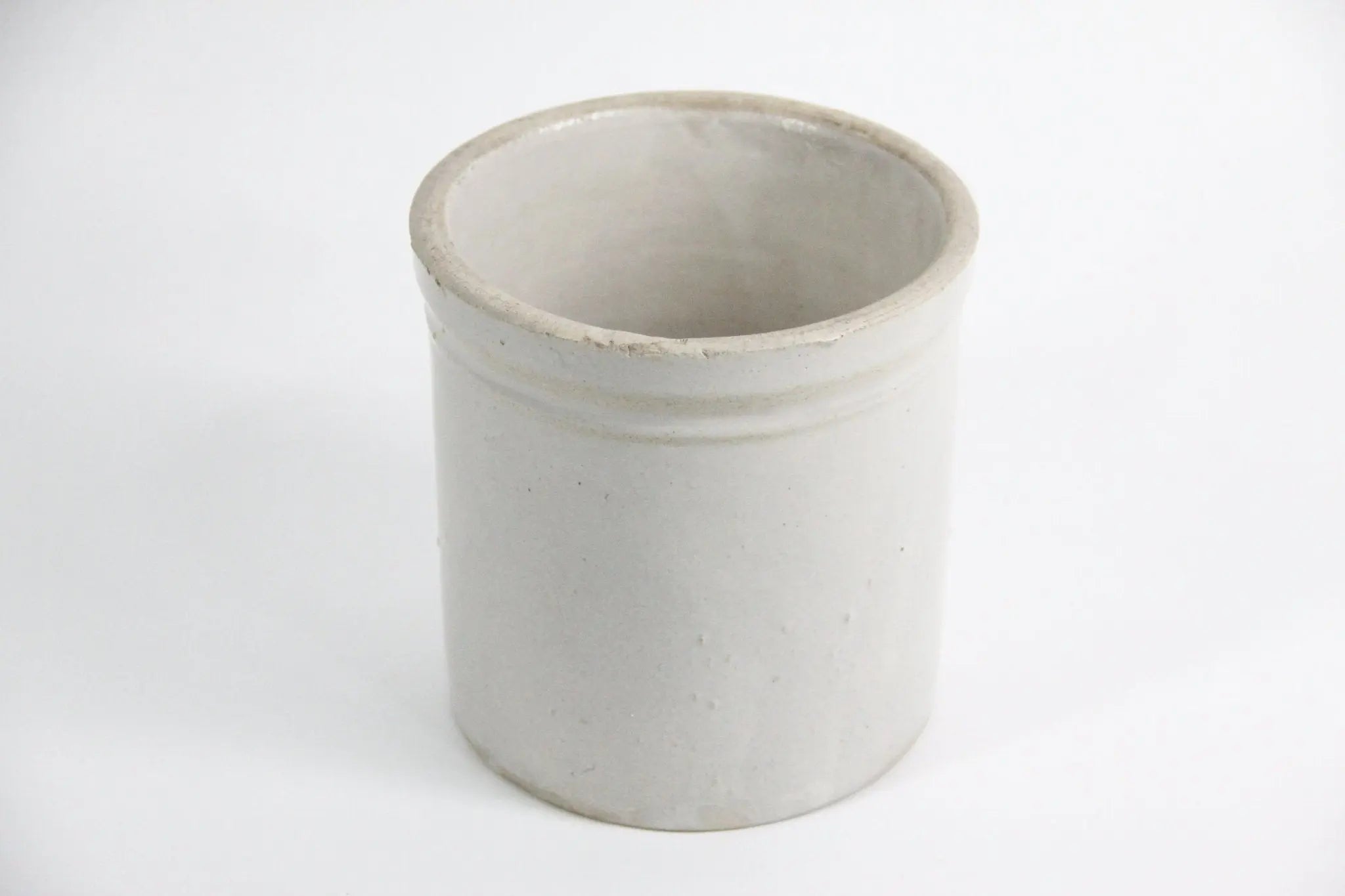 Antique Stoneware Crock | Light  Debra Hall Lifestyle