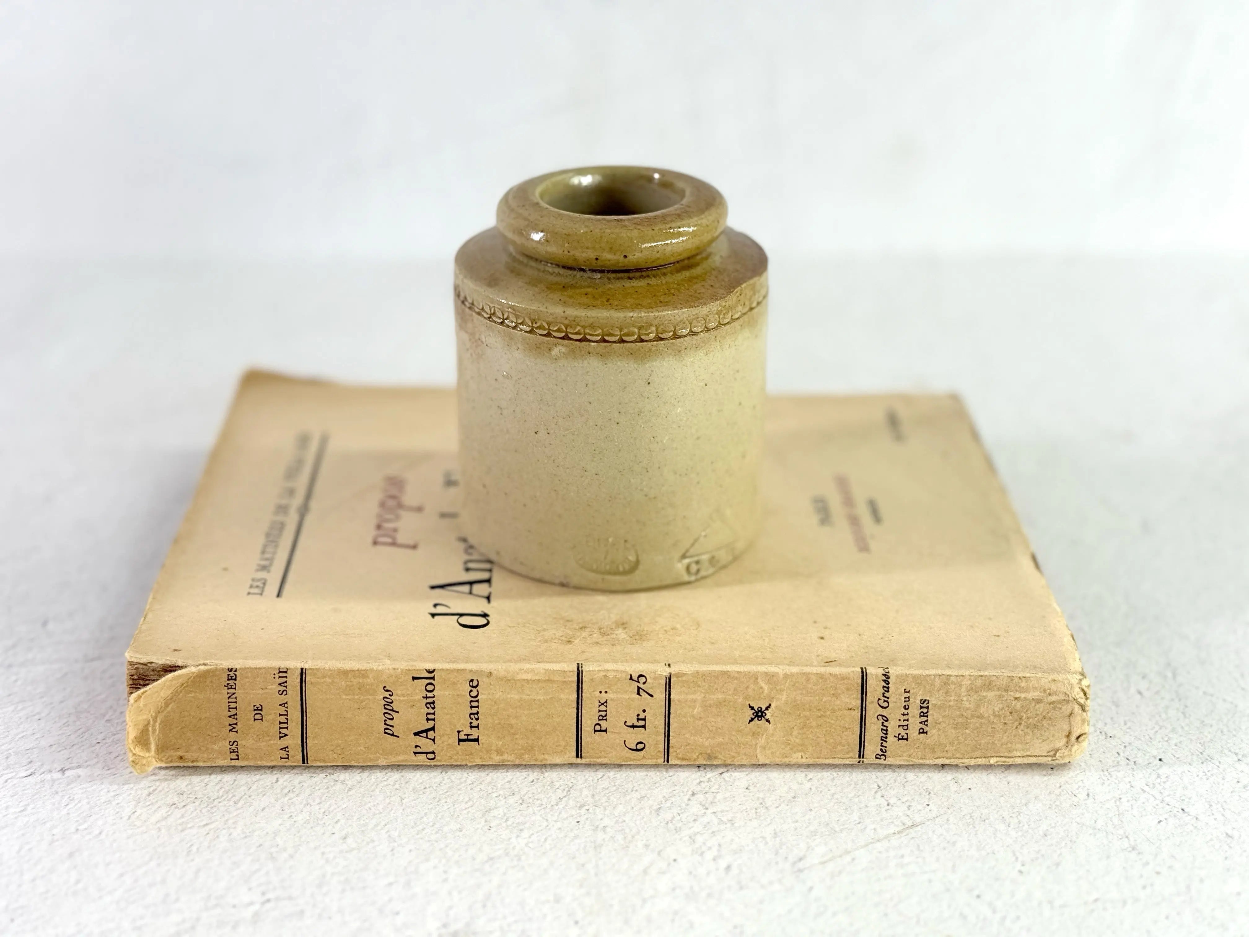 Antique Stoneware Jar English Food Pot | 19th Century Salt Glaze  Debra Hall Lifestyle