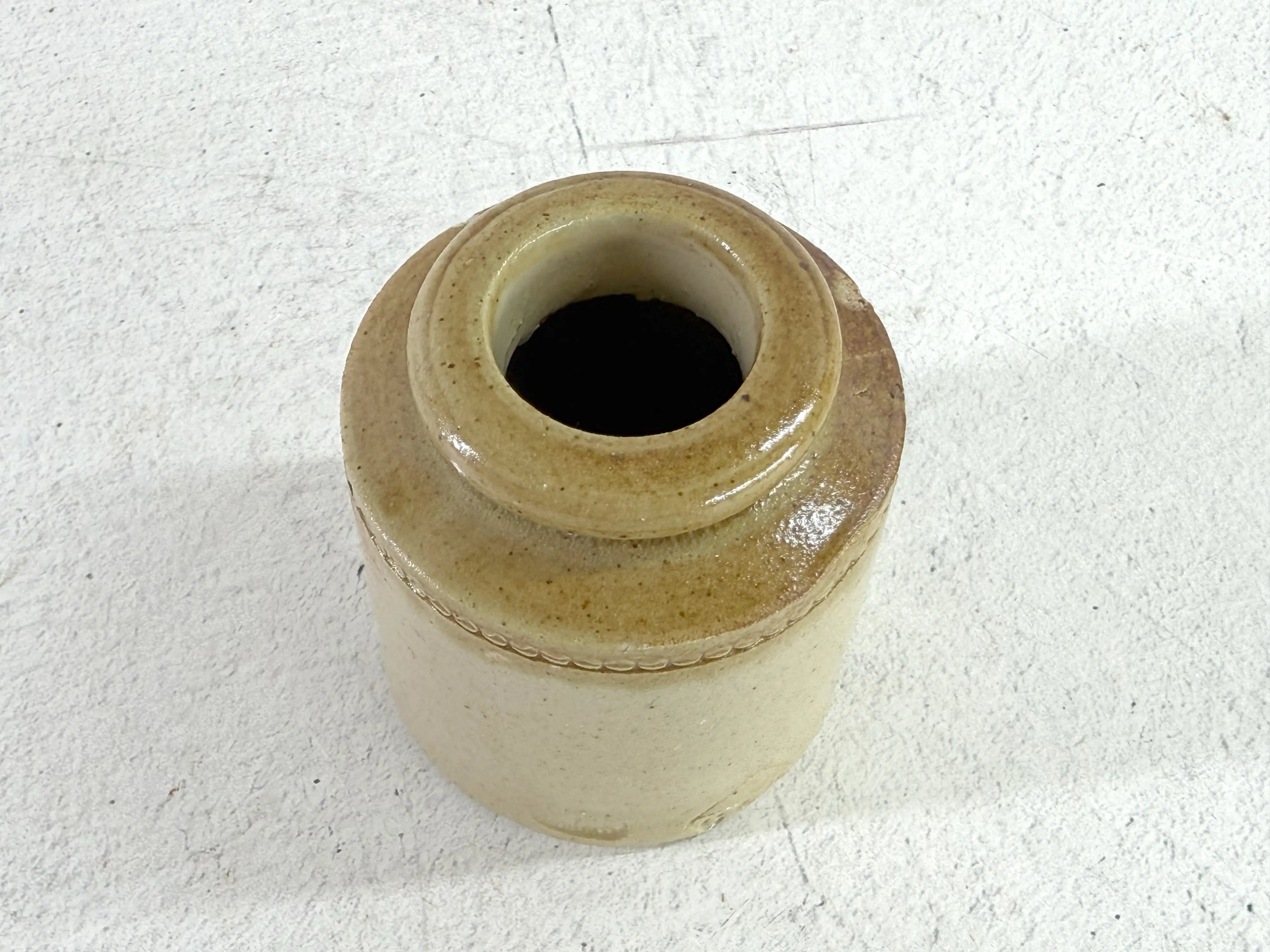 Antique Stoneware Jar English Food Pot | 19th Century Salt Glaze  Debra Hall Lifestyle