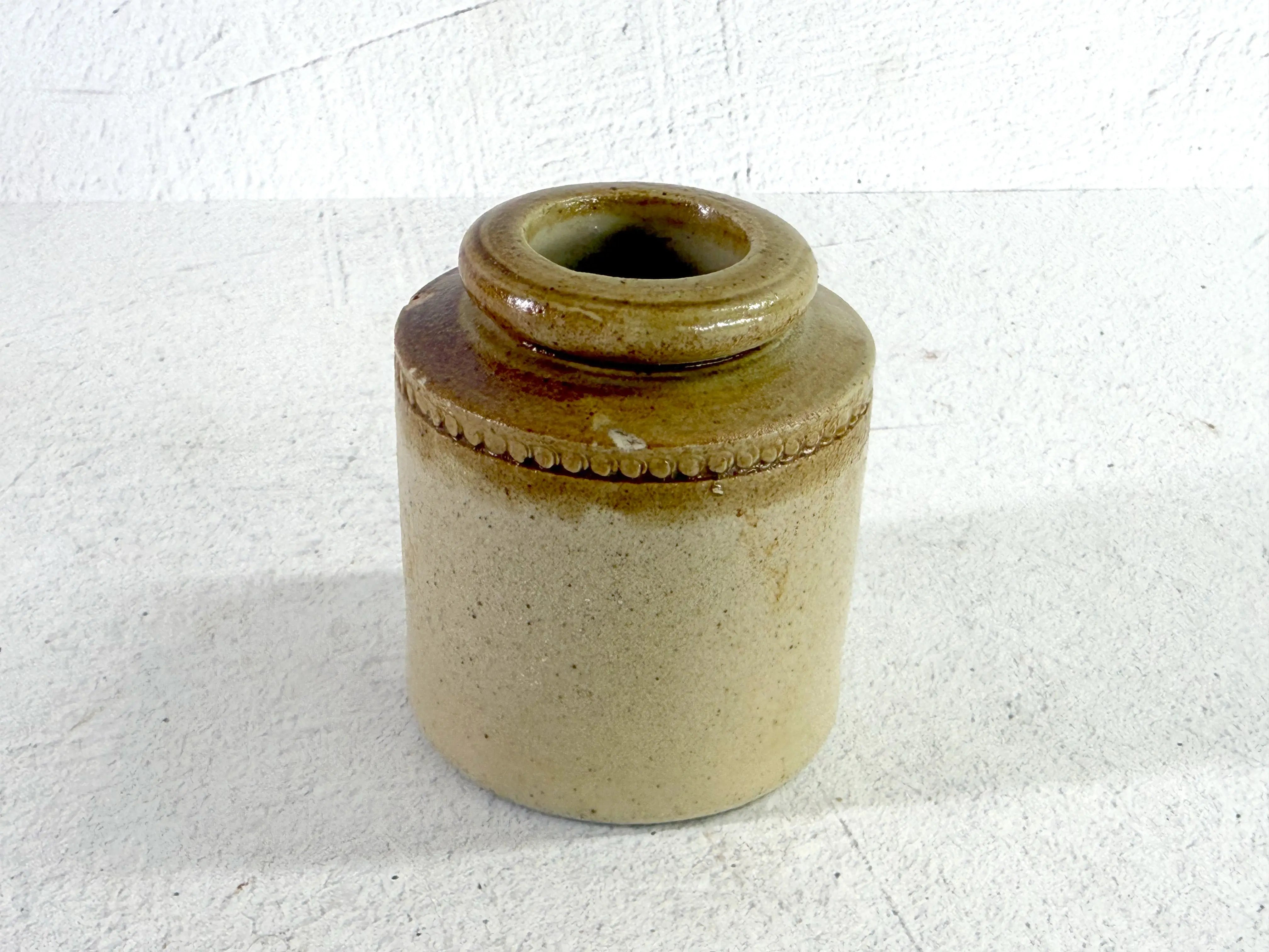 Antique Stoneware Jar English Food Pot | 19th Century Salt Glaze  Debra Hall Lifestyle