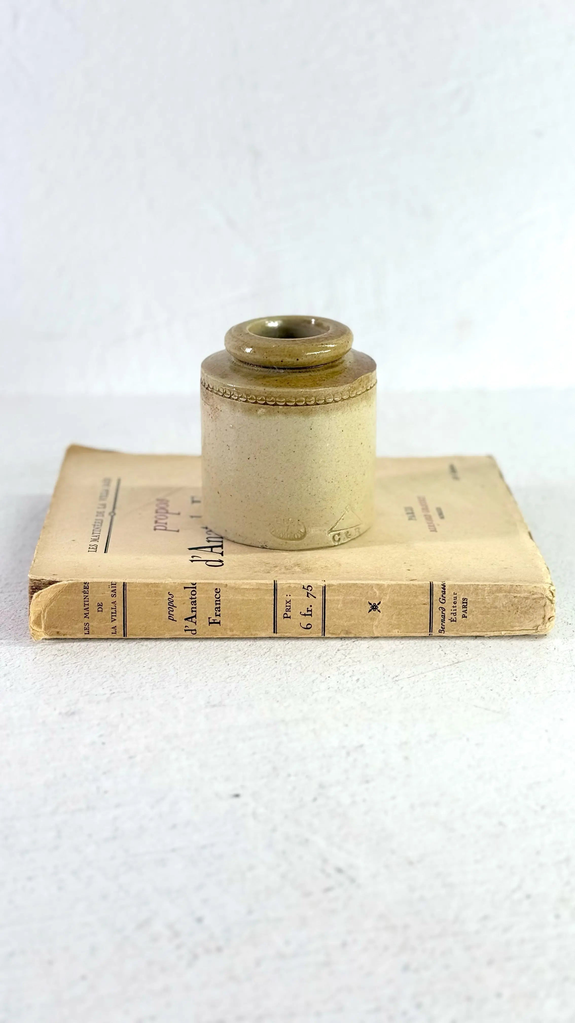 Antique Stoneware Jar English Food Pot | 19th Century Salt Glaze  Debra Hall Lifestyle