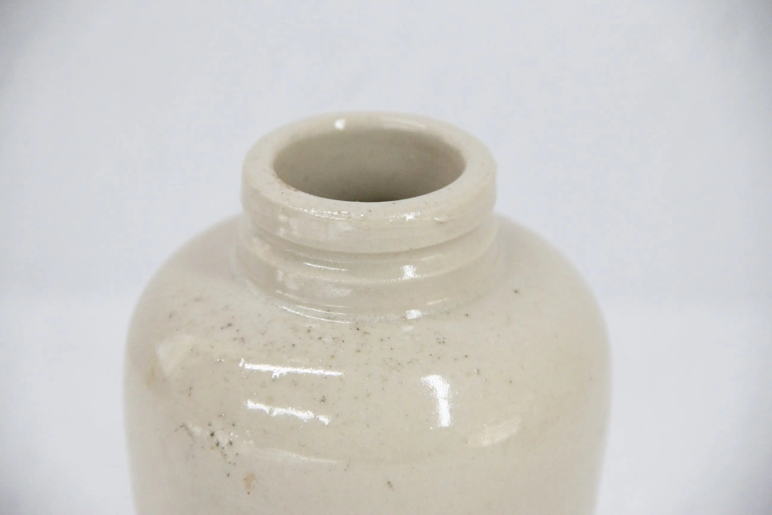 Antique Stoneware Jar | Virol Bone Marrow Pot-Assorted  Debra Hall Lifestyle