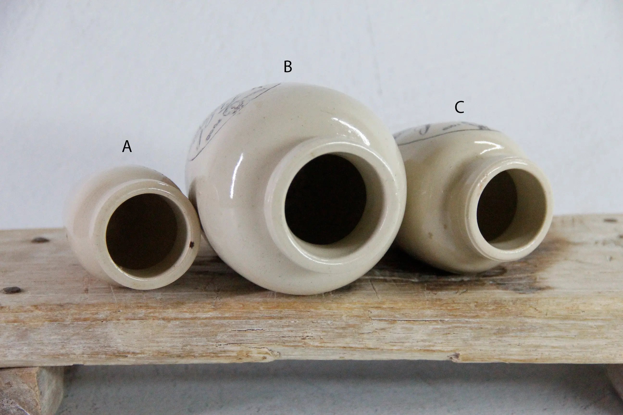 Antique Stoneware Jar | Virol Bone Marrow Pot Assorted  Debra Hall Lifestyle