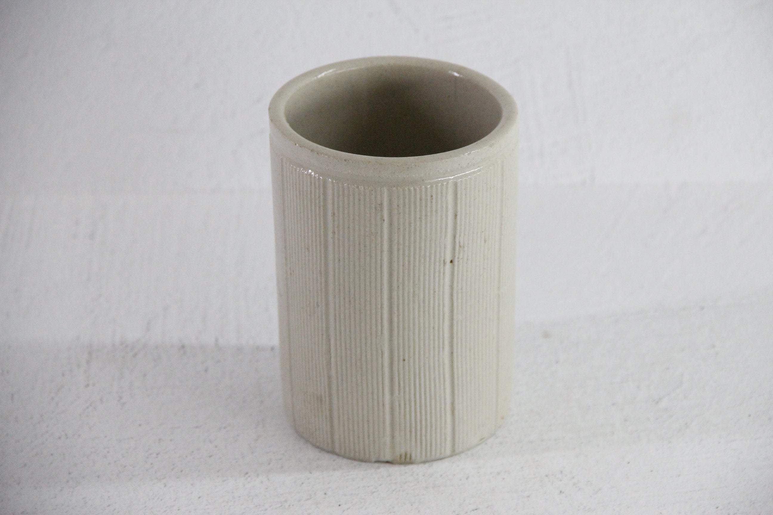 Antique Stoneware Marmalade Jar England | Ribbed Large  Debra Hall Lifestyle