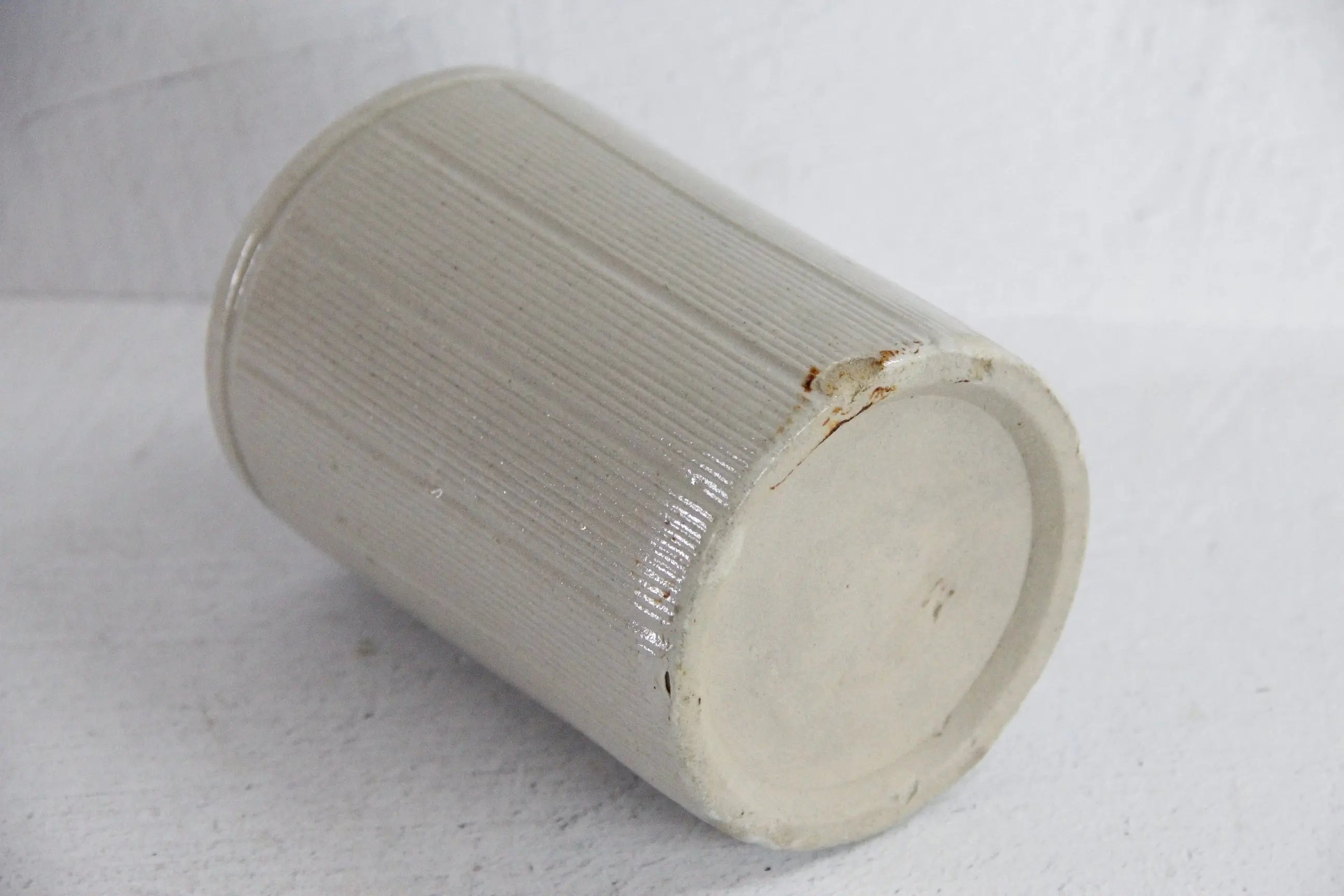 Antique Stoneware Marmalade Jar England | Ribbed Large  Debra Hall Lifestyle