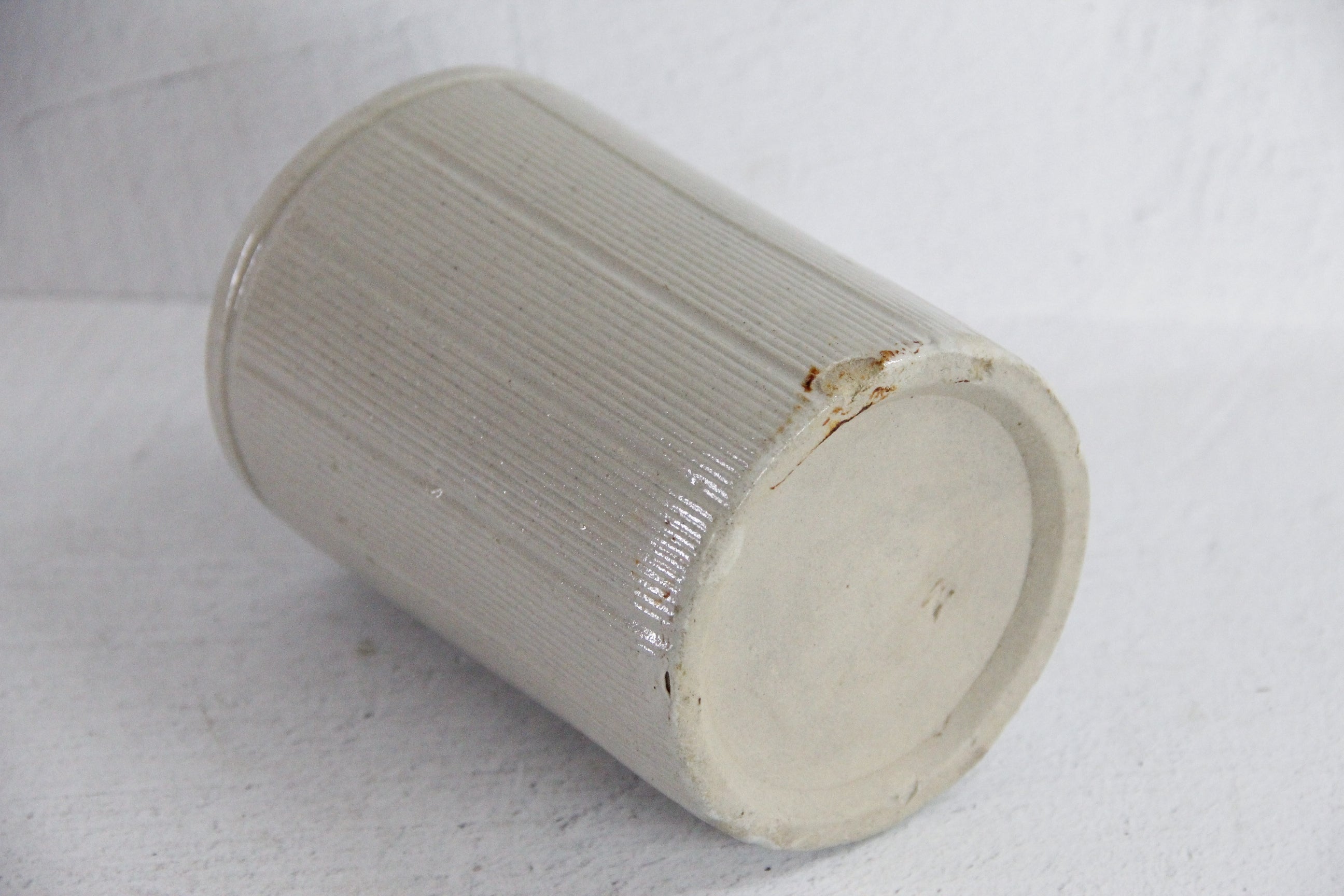 Antique Stoneware Marmalade Jar England | Ribbed Large  Debra Hall Lifestyle
