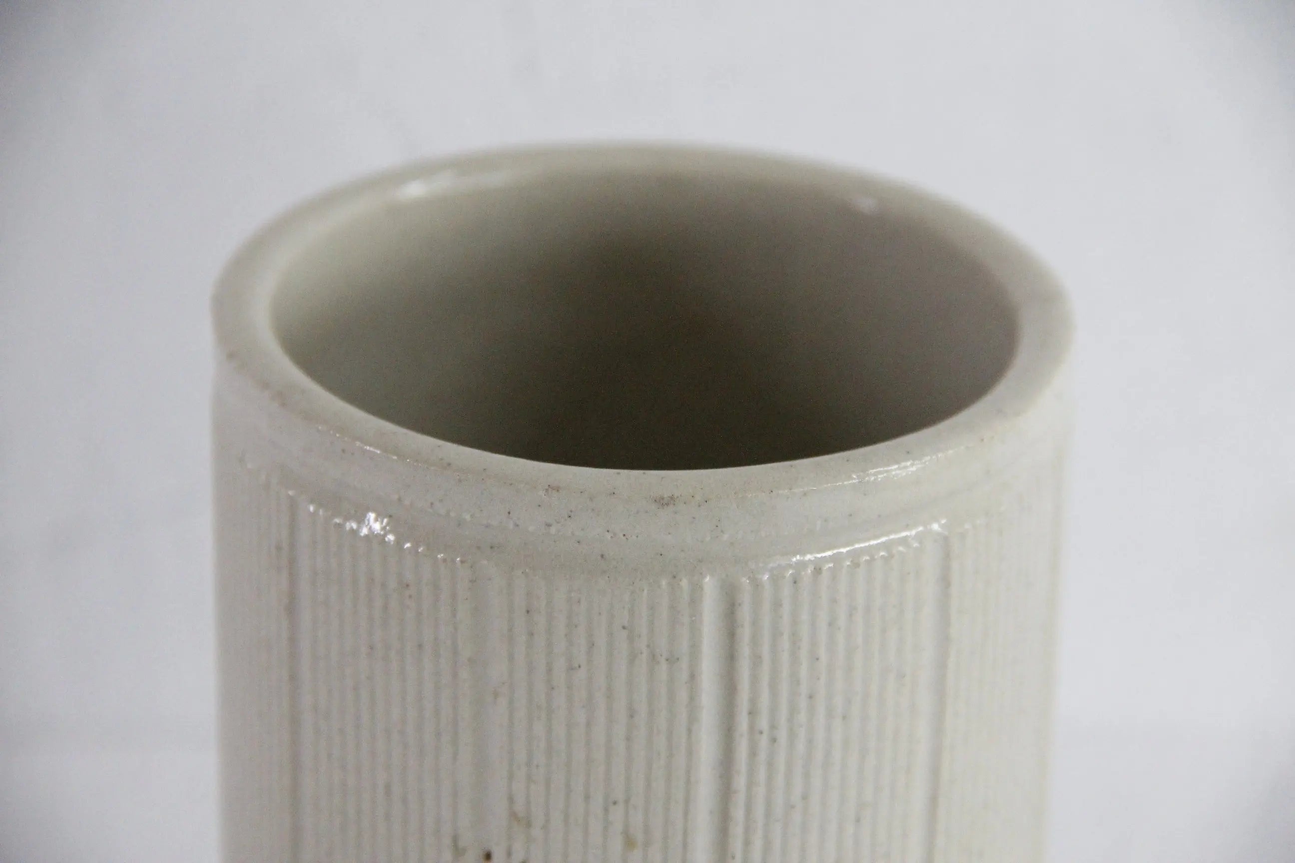 Antique Stoneware Marmalade Jar England | Ribbed Large  Debra Hall Lifestyle