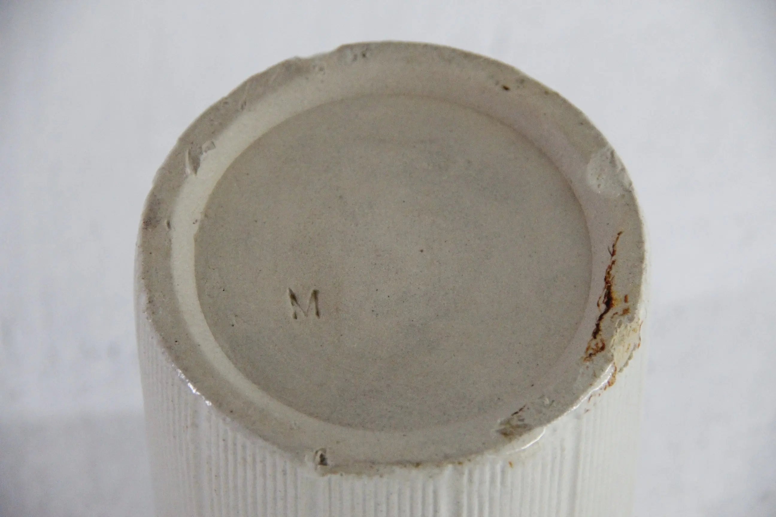 Antique Stoneware Marmalade Jar England | Ribbed Large  Debra Hall Lifestyle