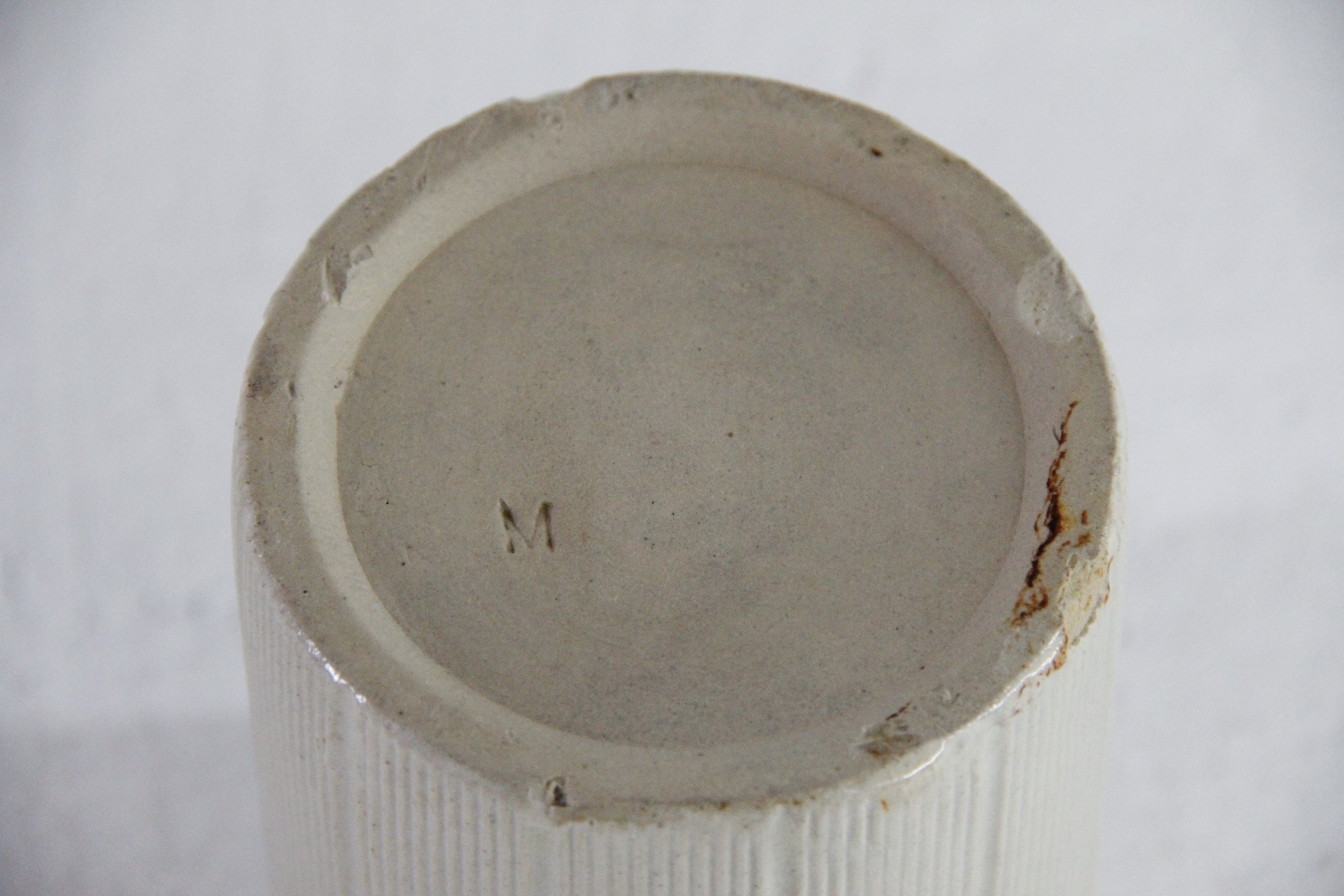 Antique Stoneware Marmalade Jar England | Ribbed Large  Debra Hall Lifestyle