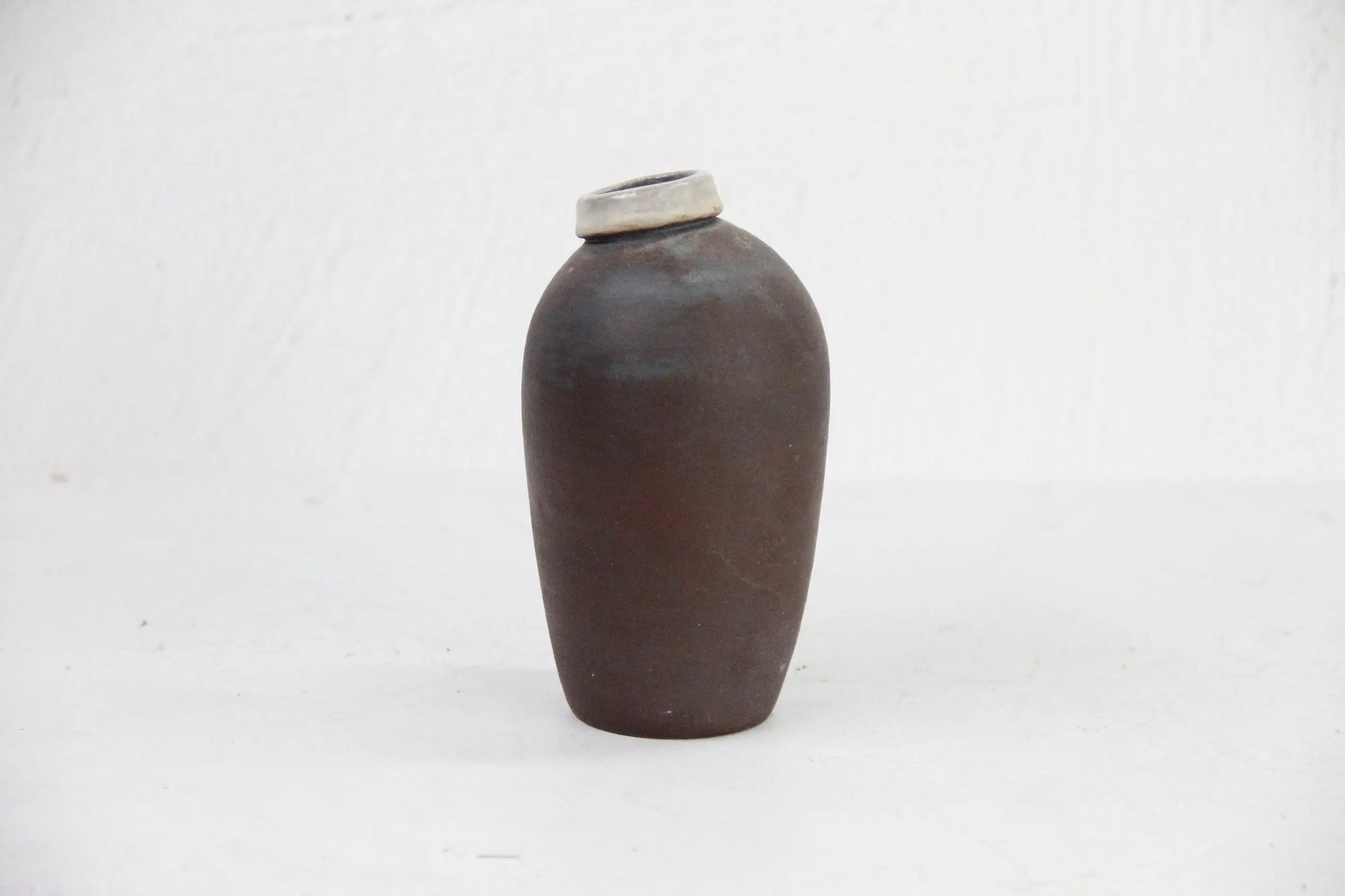 Antique Stoneware Vase | French Rustic HandmadeJar  Debra Hall Lifestyle