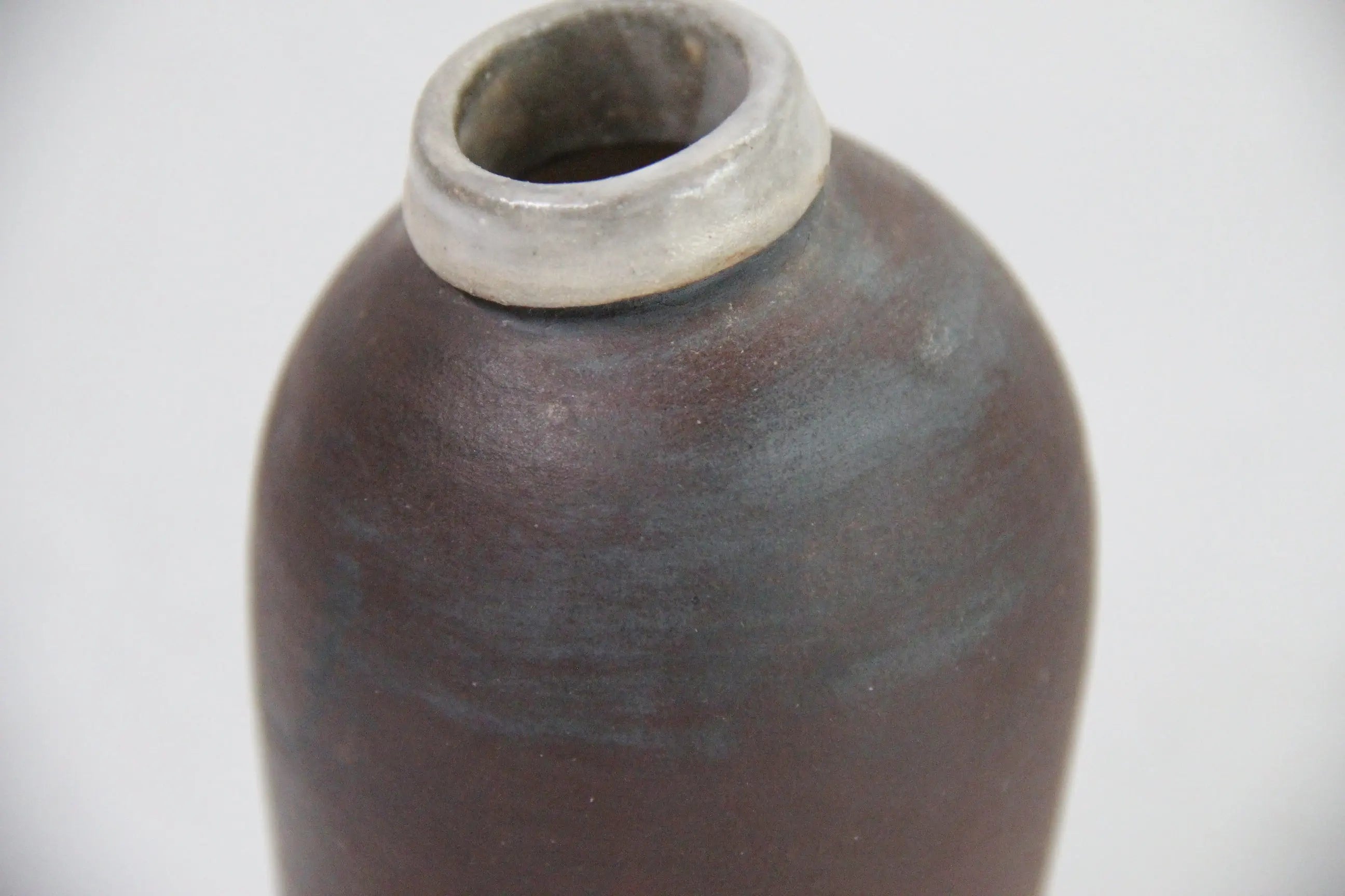 Antique Stoneware Vase | French Rustic HandmadeJar  Debra Hall Lifestyle