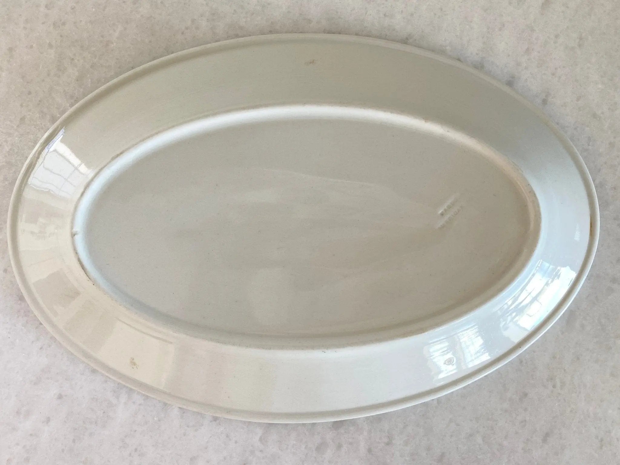 Antique White Ironstone Platter | Maddocks Serveware  Debra Hall Lifestyle