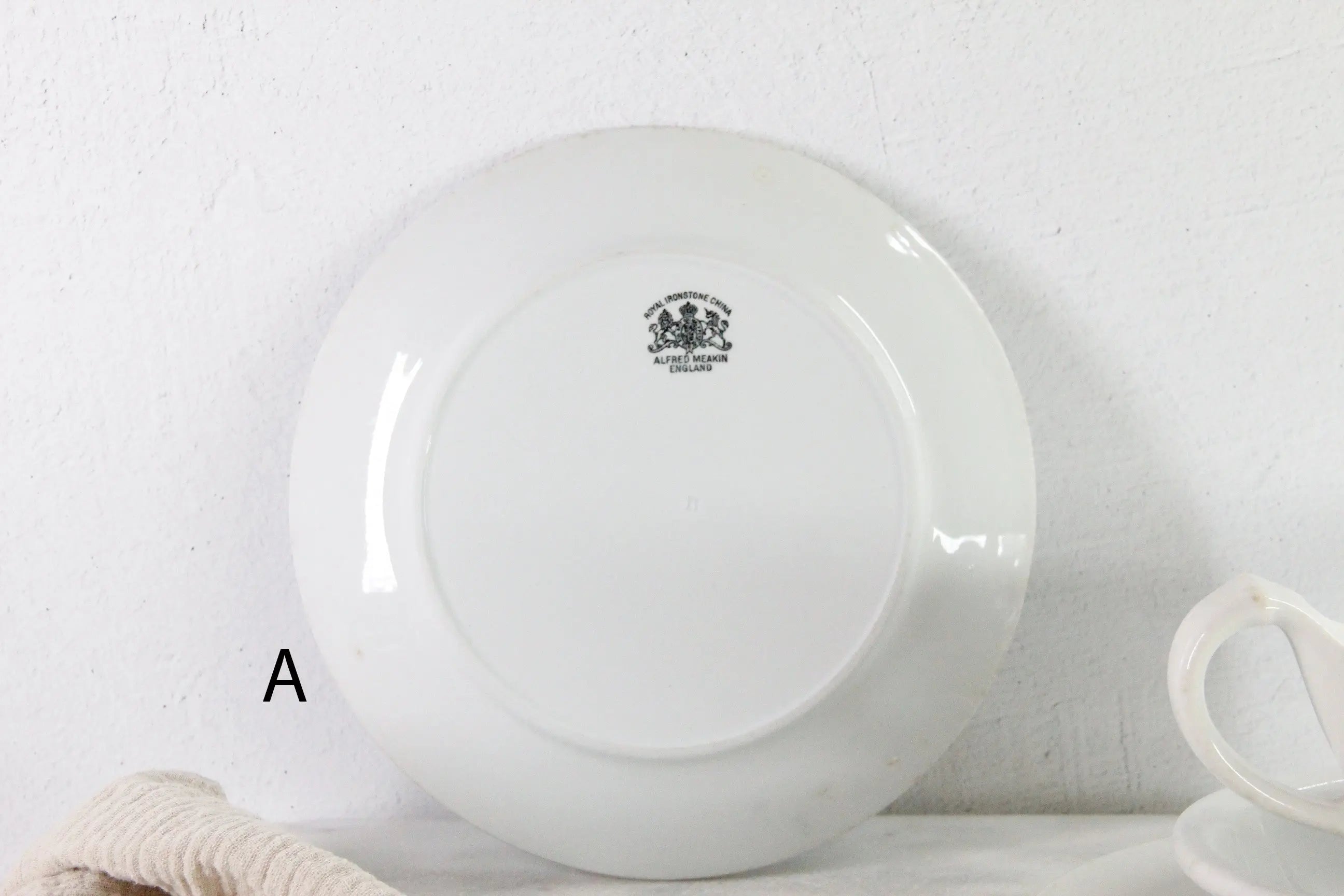 Antique White Ironstone | Assorted  Dinnerware & Serveware