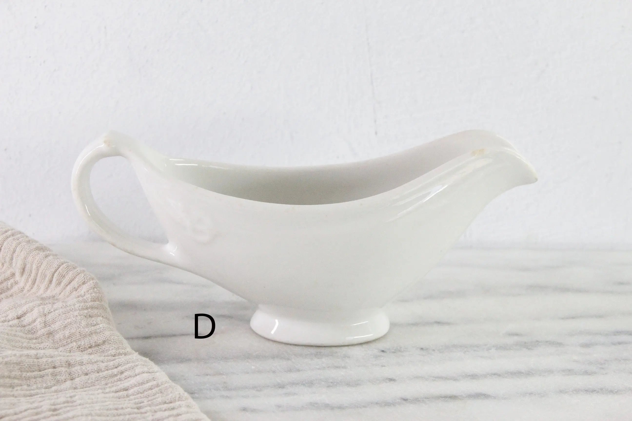 Antique White Ironstone | Assorted  Dinnerware & Serveware