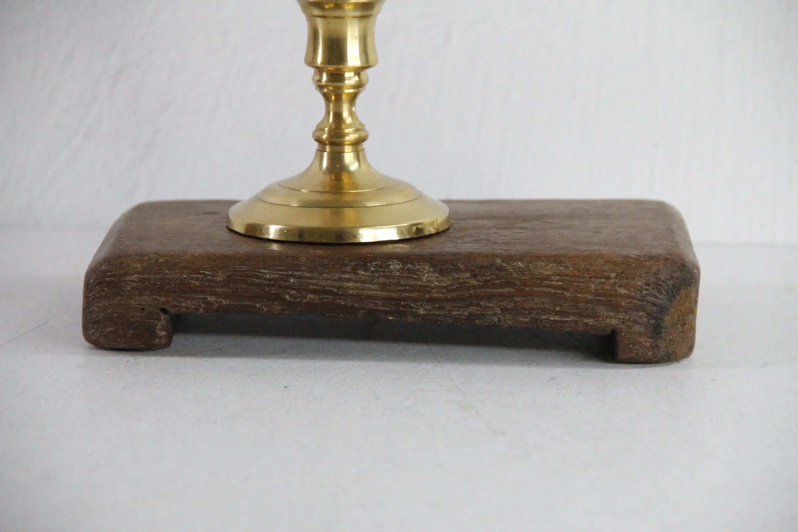 Antique Wood Riser | Dark Hand Carved Tray Small  Debra Hall Lifestyle