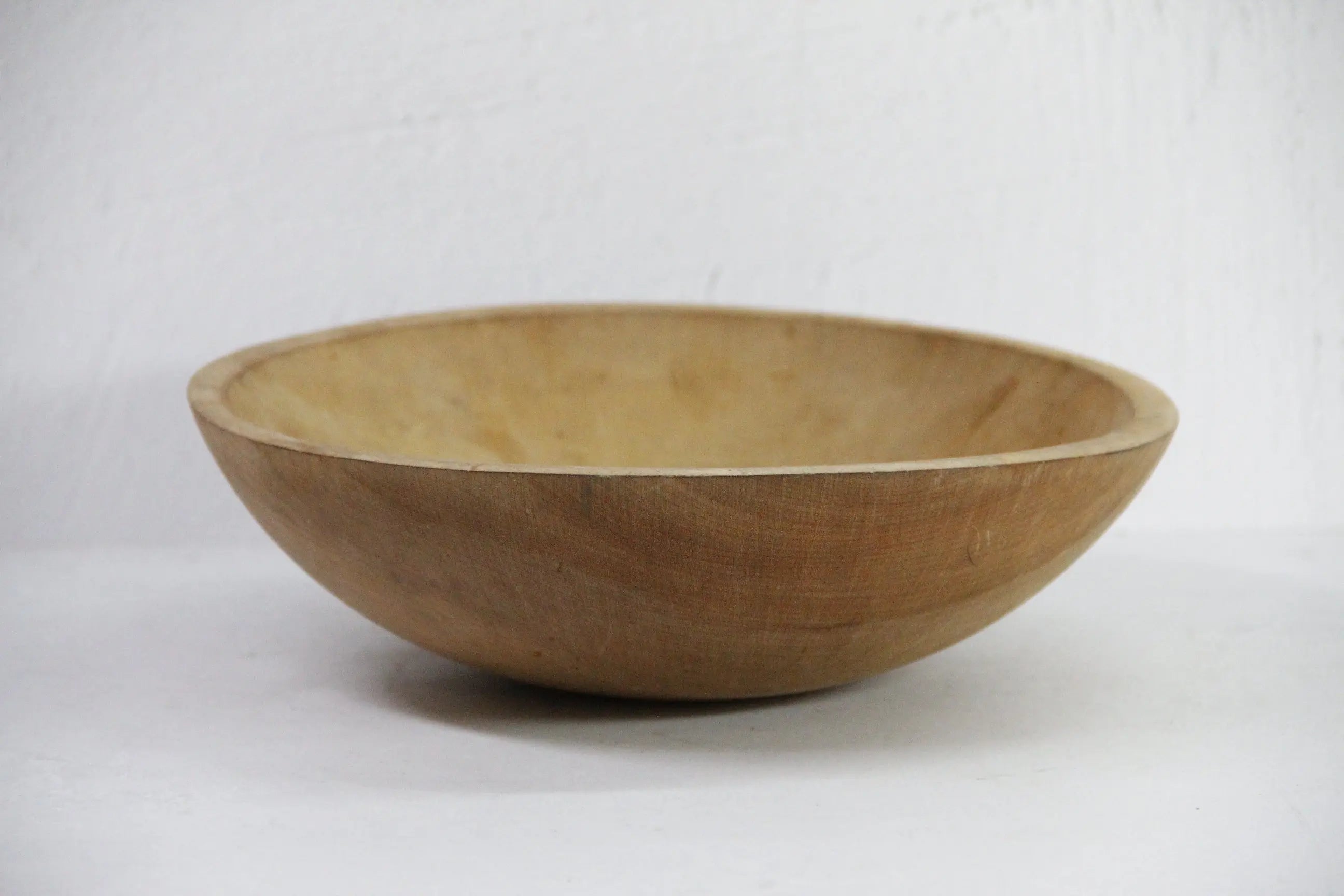 Antique Wooden Bowl | Dough Bowl Americana Farmhouse  Debra Hall Lifestyle