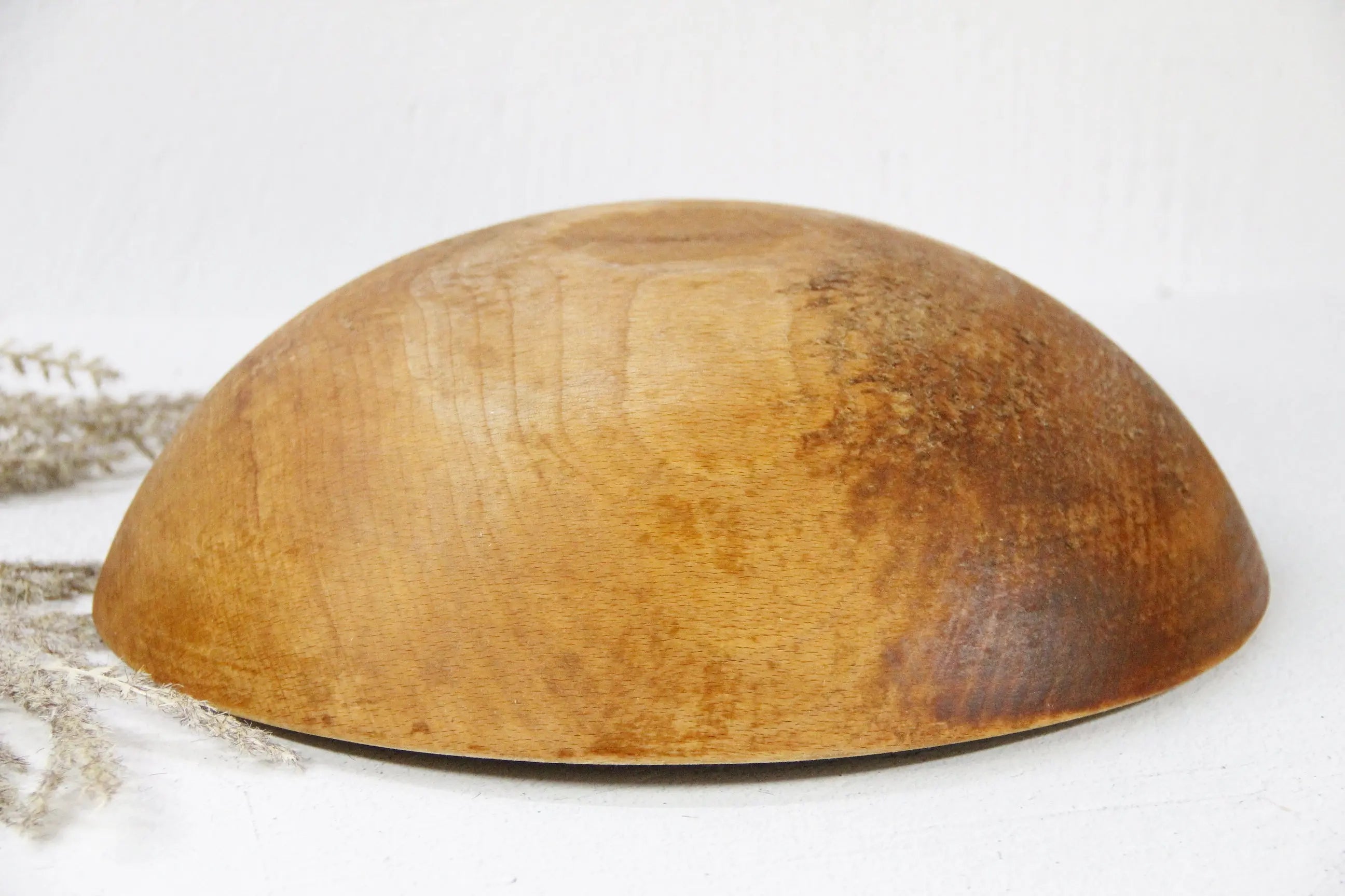 Antique Wooden Bowl | Farmhouse Dough Bowl Americana  Debra Hall Lifestyle