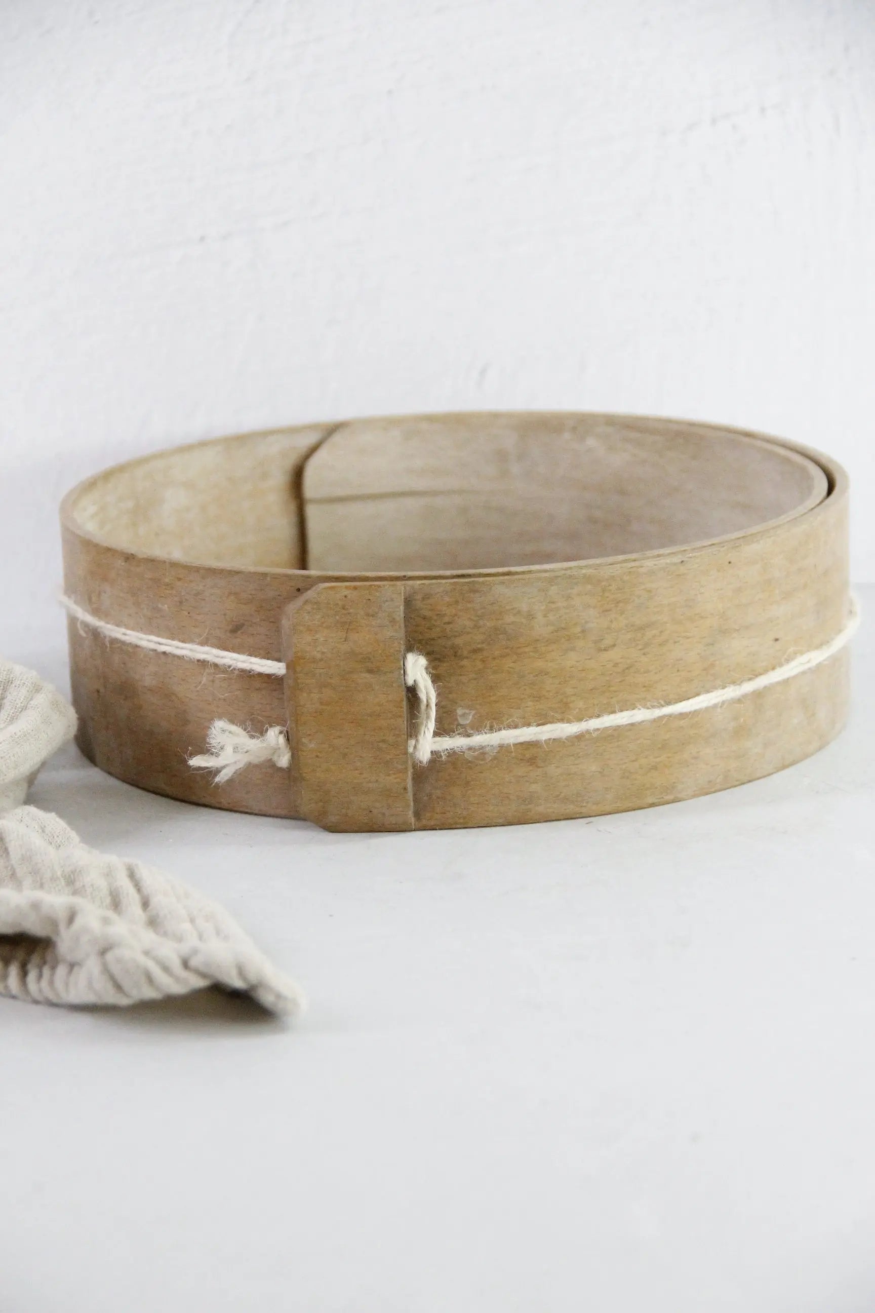 Antique Wooden Cheese Mold | 19th Century Swiss Ring  Debra Hall Lifestyle