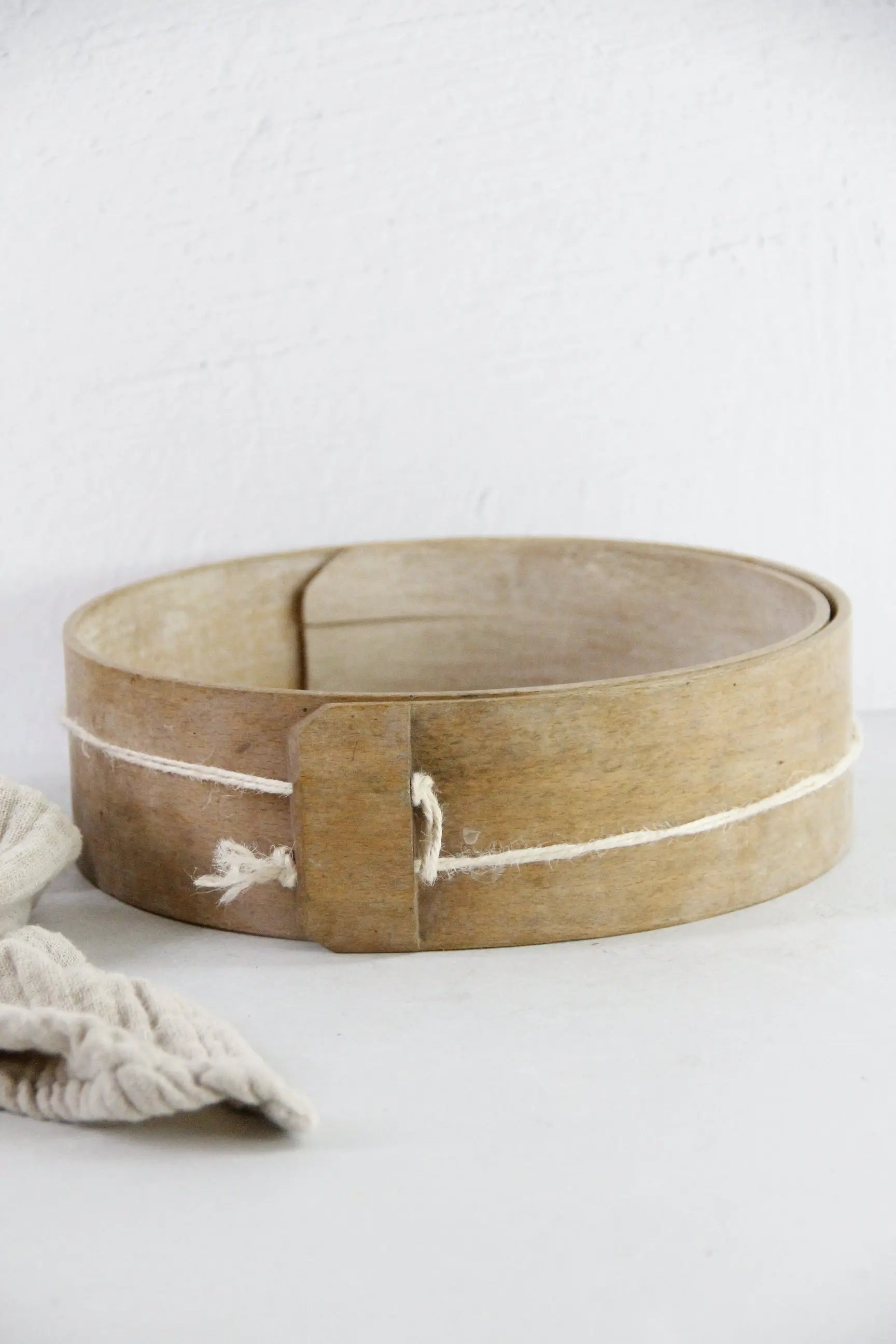 Antique Wooden Cheese Mold | 19th Century Swiss Ring  Debra Hall Lifestyle