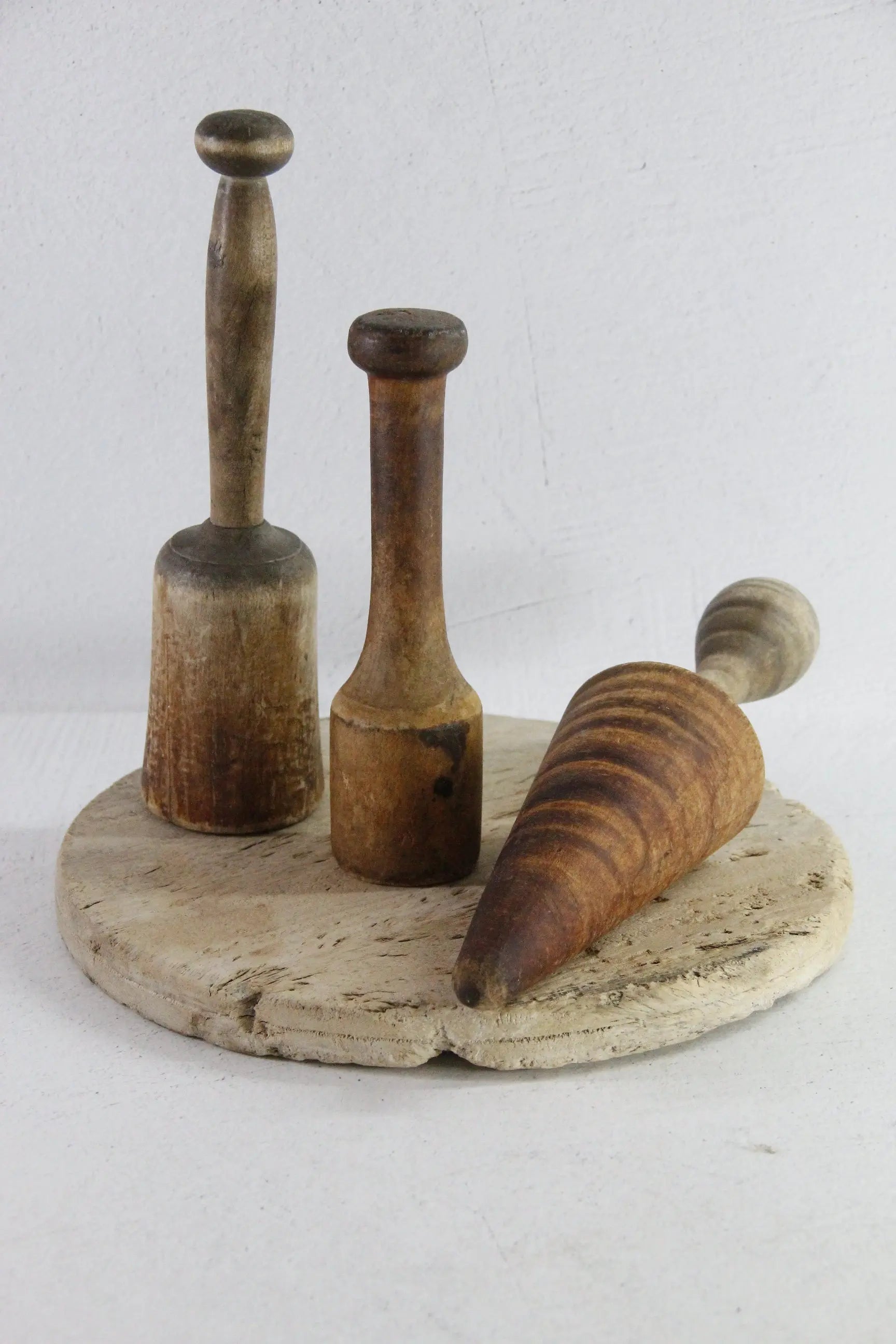 Antique Wooden Masher | Assorted Kitchen Utensil