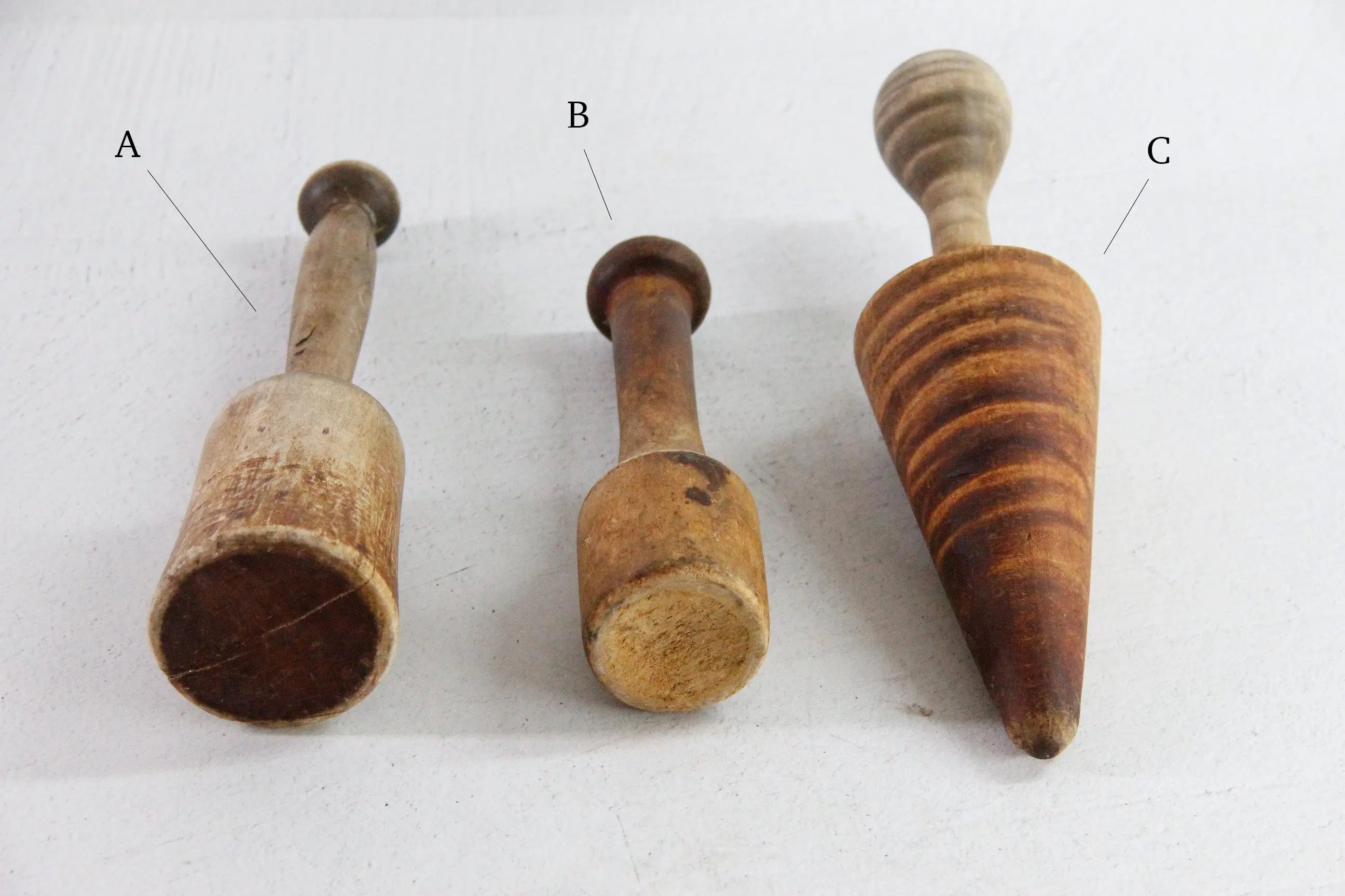 Antique Wooden Masher | Assorted Kitchen Utensil
