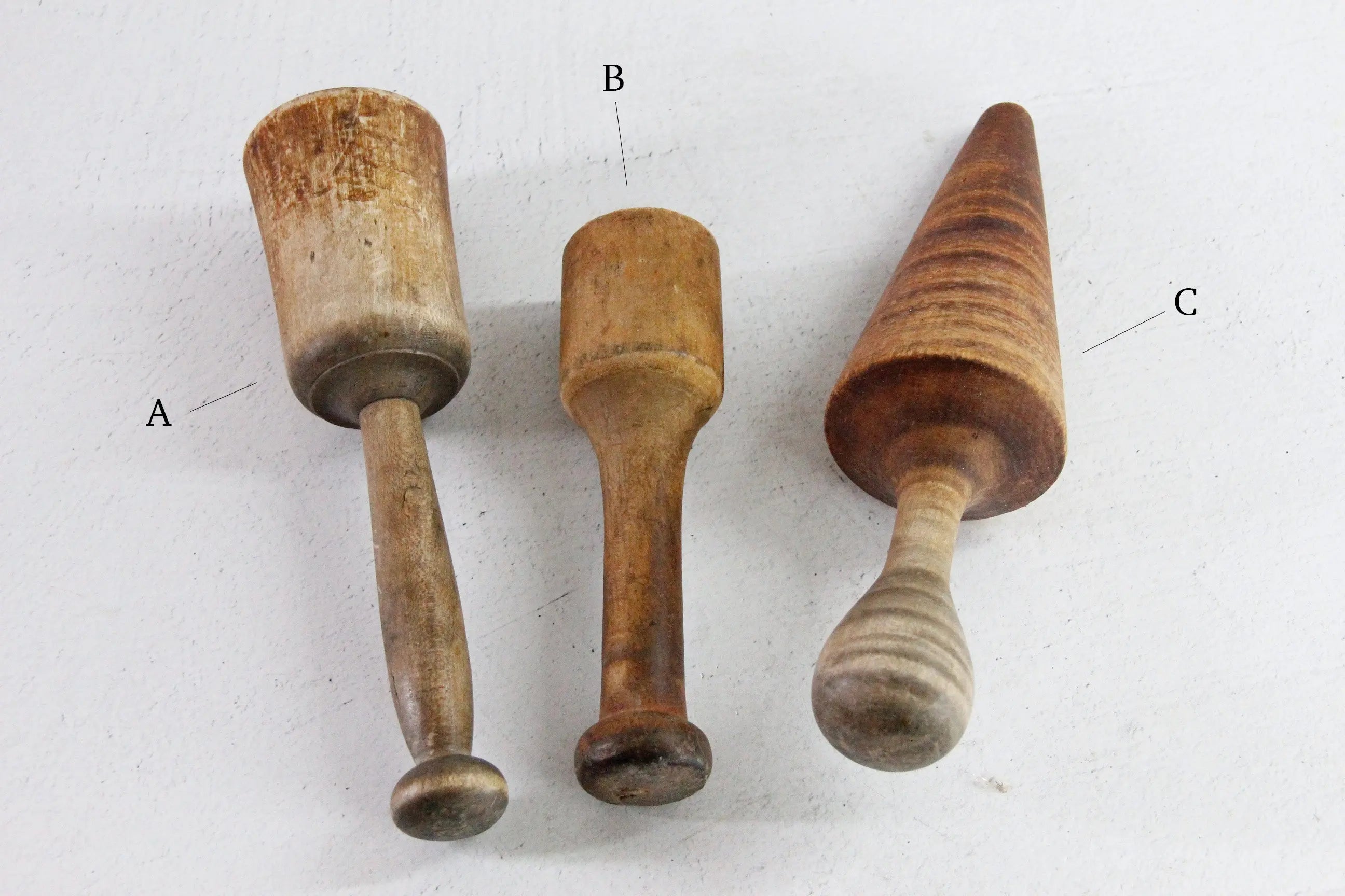 Antique Wooden Masher | Assorted Kitchen Utensil