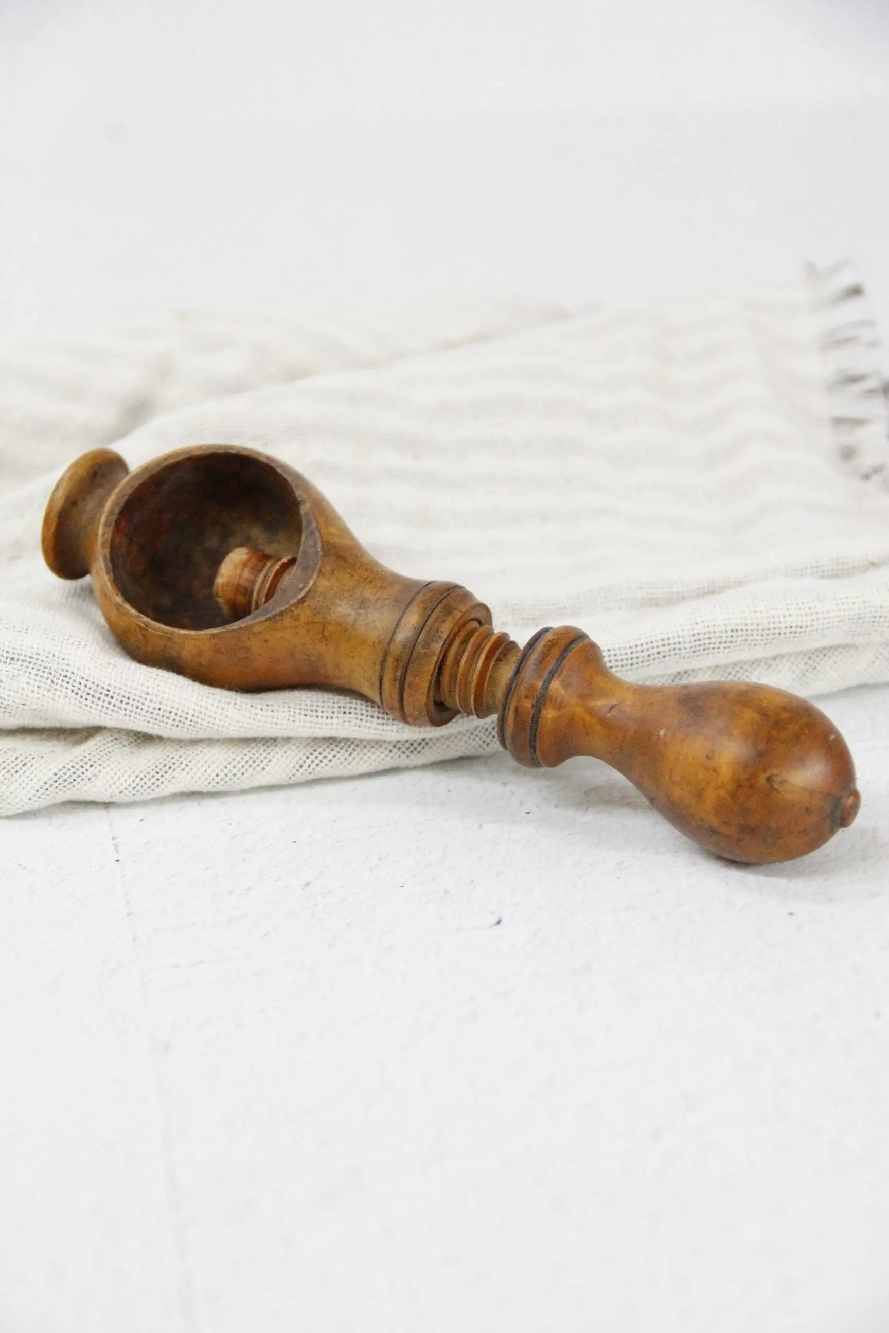 Antique Wooden Nutcracker-France 19th C. Carved Treen  Debra Hall Lifestyle