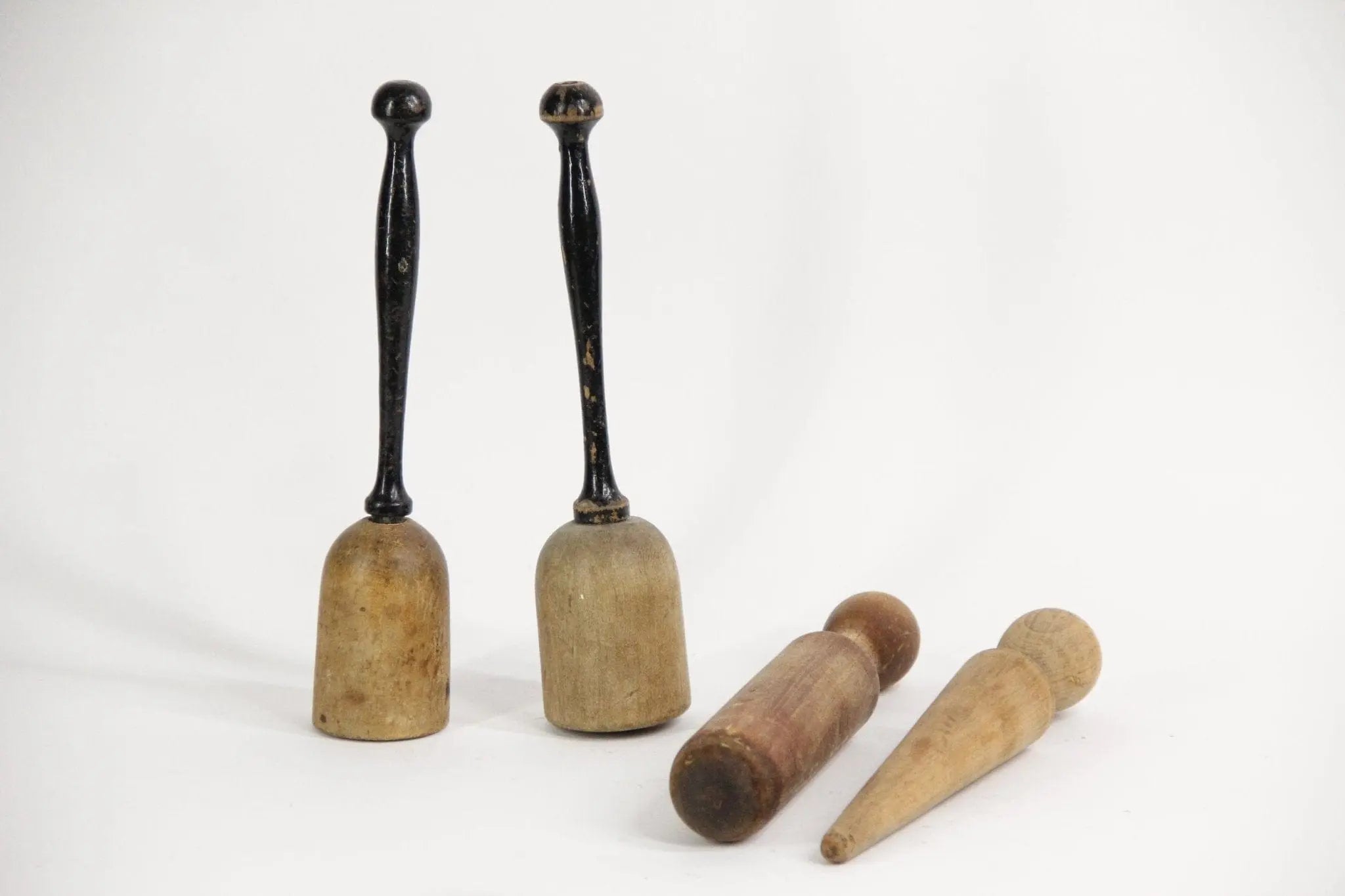 Antique Wooden Pestle | Rustic Food Masher  Debra Hall Lifestyle